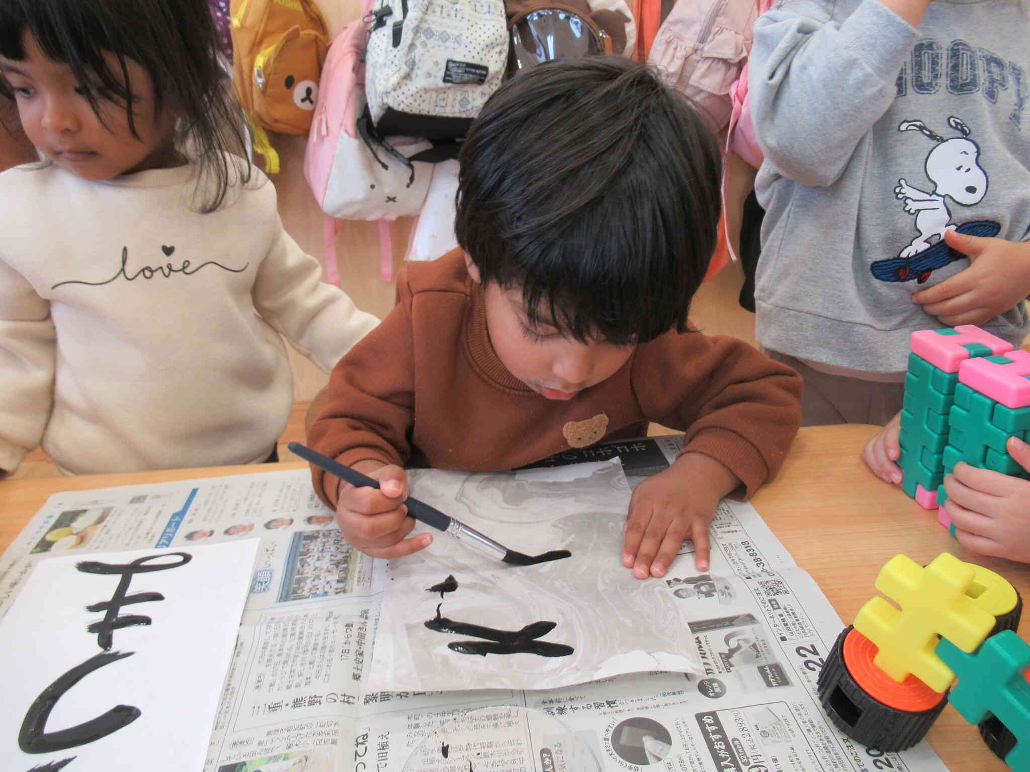 紙の抑えまで…可愛すぎます☆