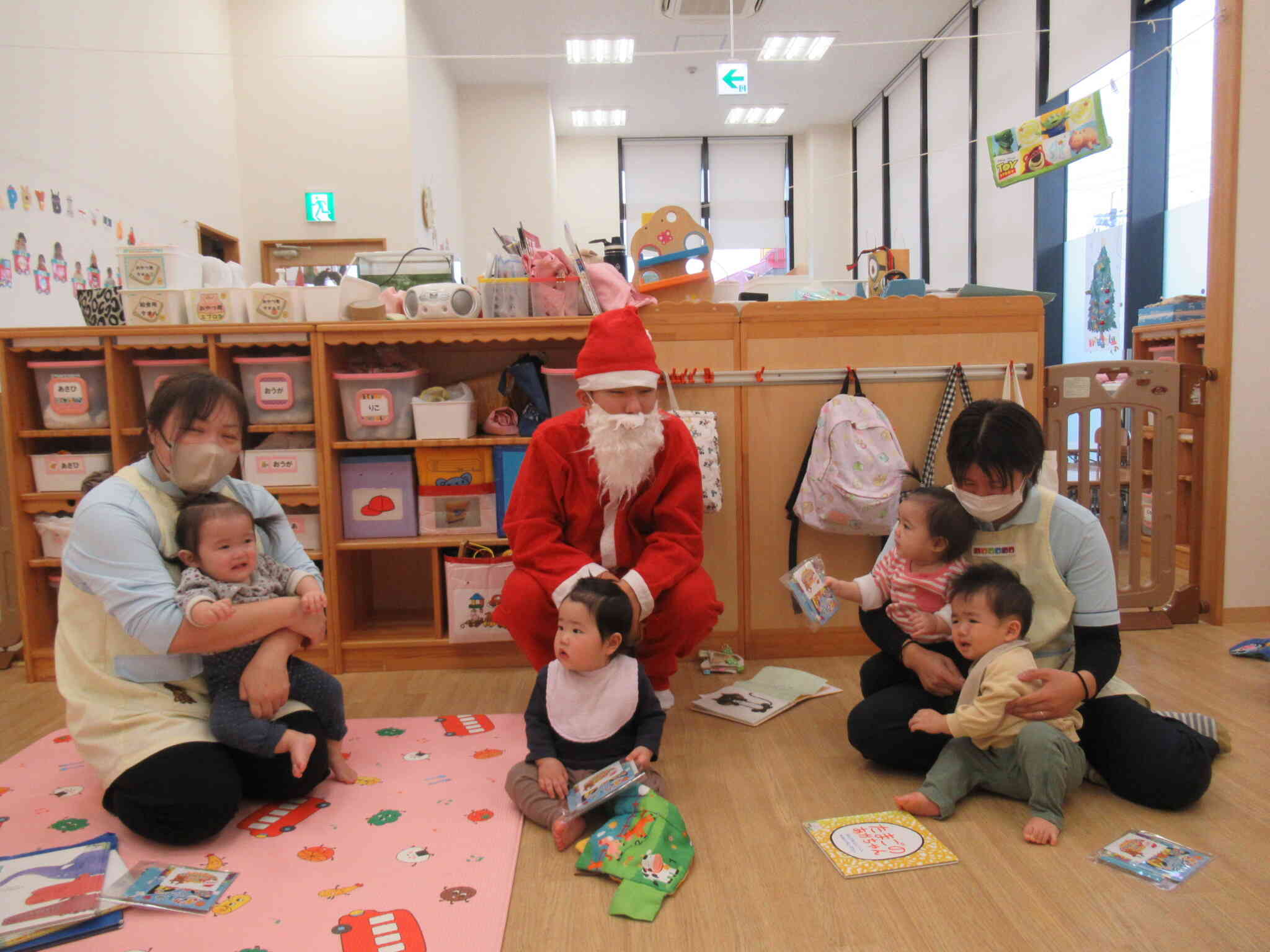 ０歳児☆ひよこさんとSantaさん