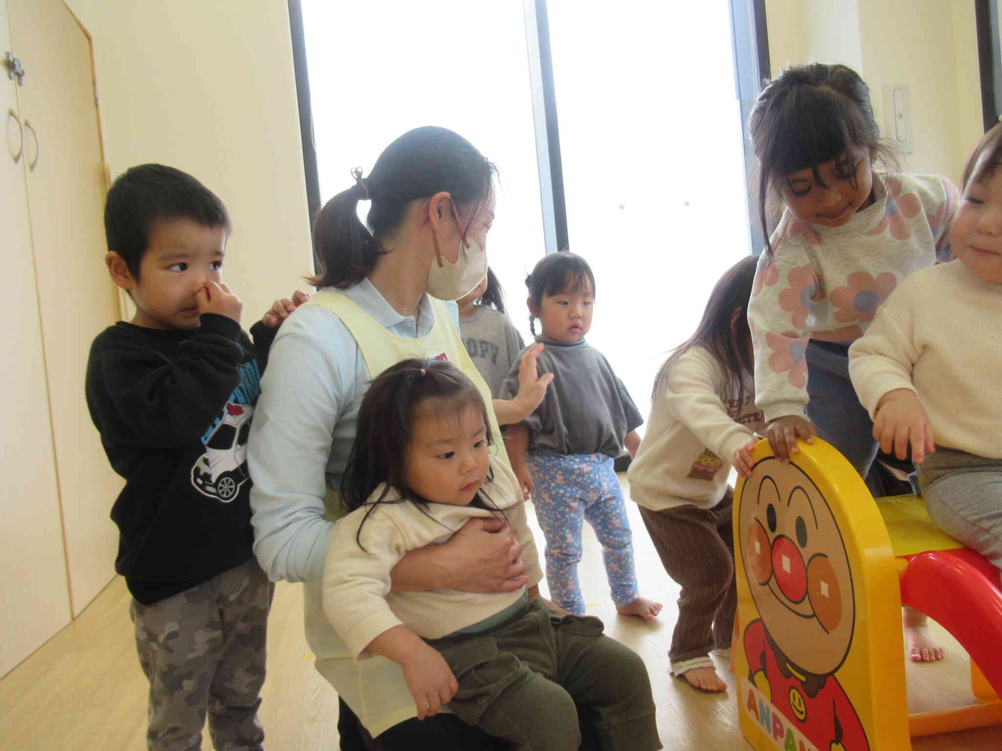 大人気の滑り台(#^.^#)