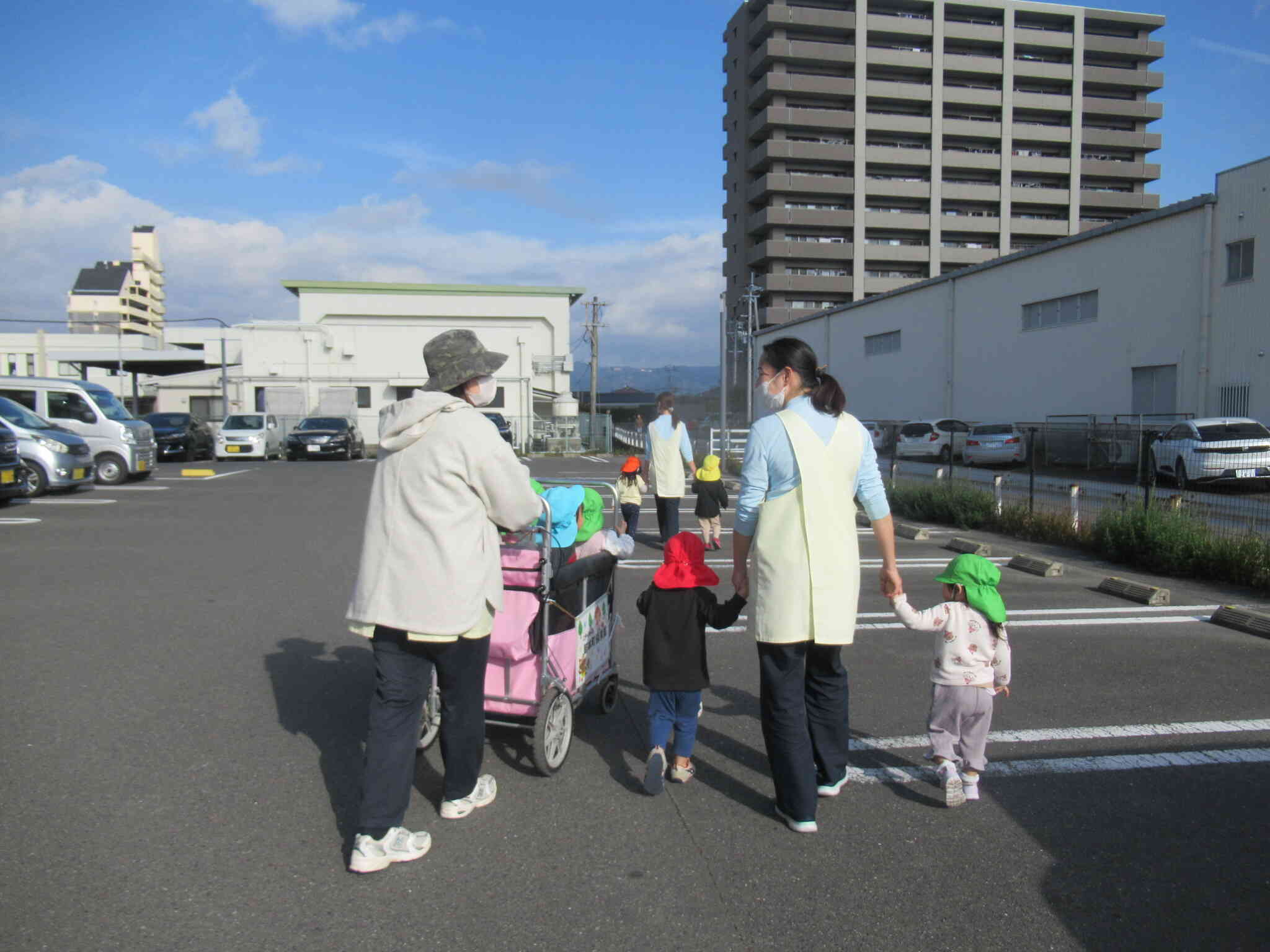 先生と歩こう…