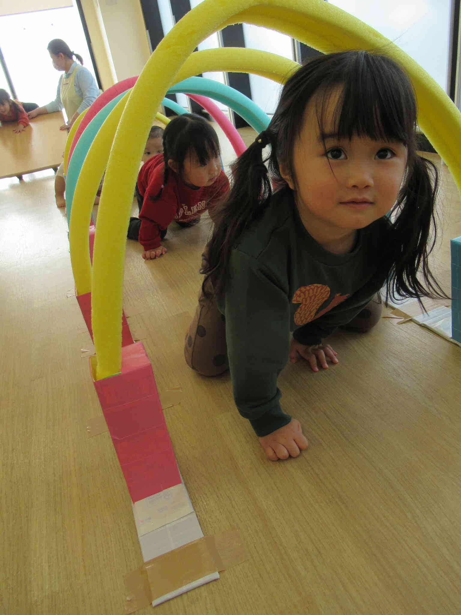 がんばって‼ハイハイ