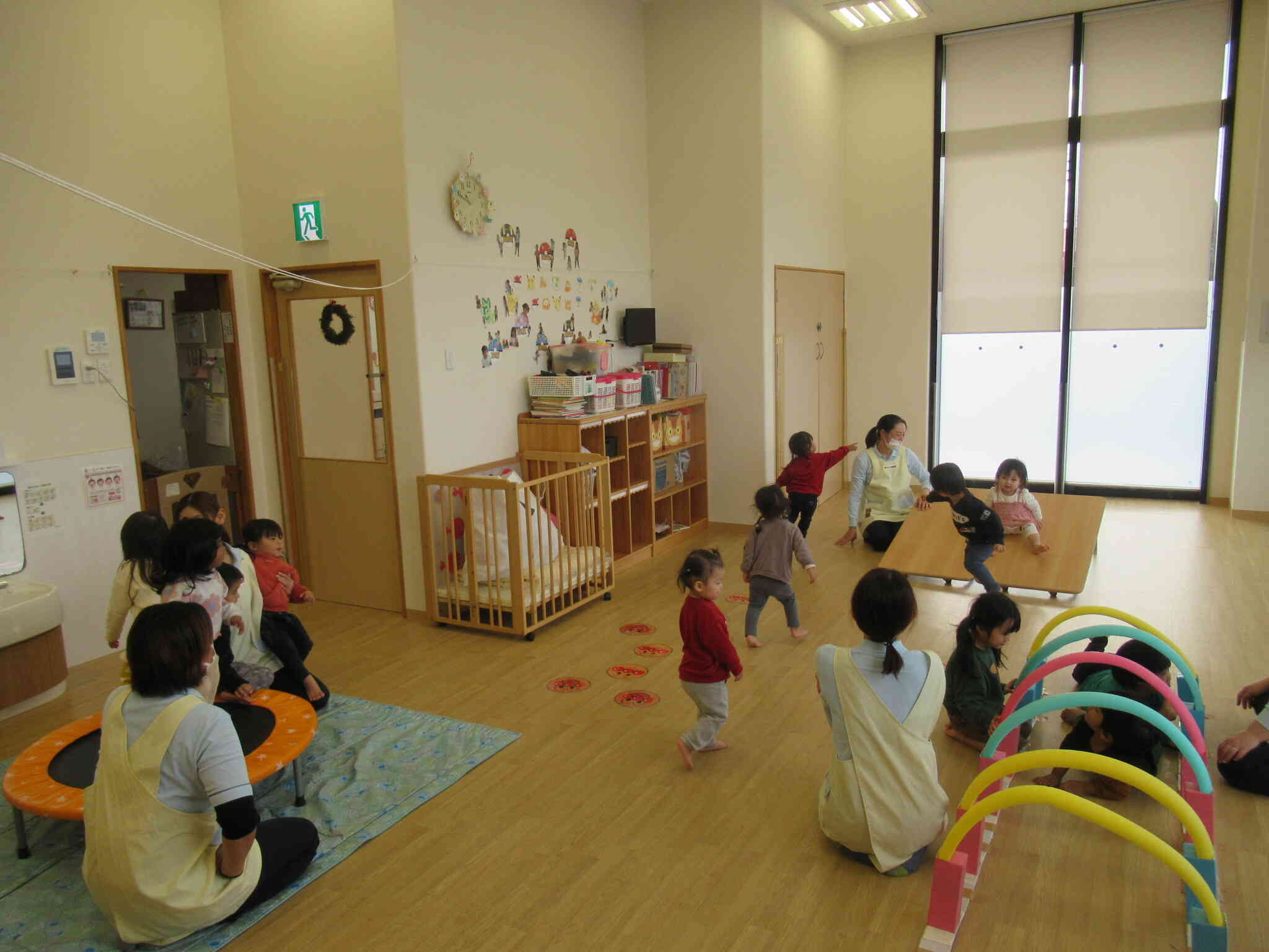 室内運動遊び☆