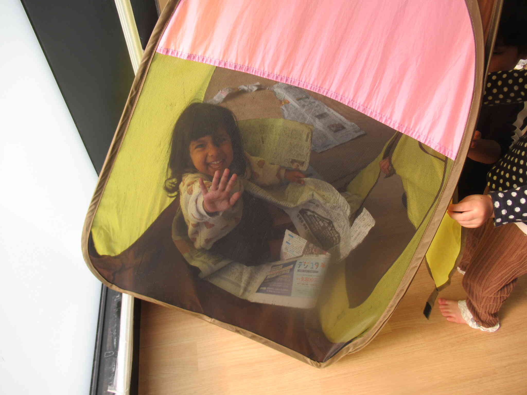 お家が…斜め(笑)