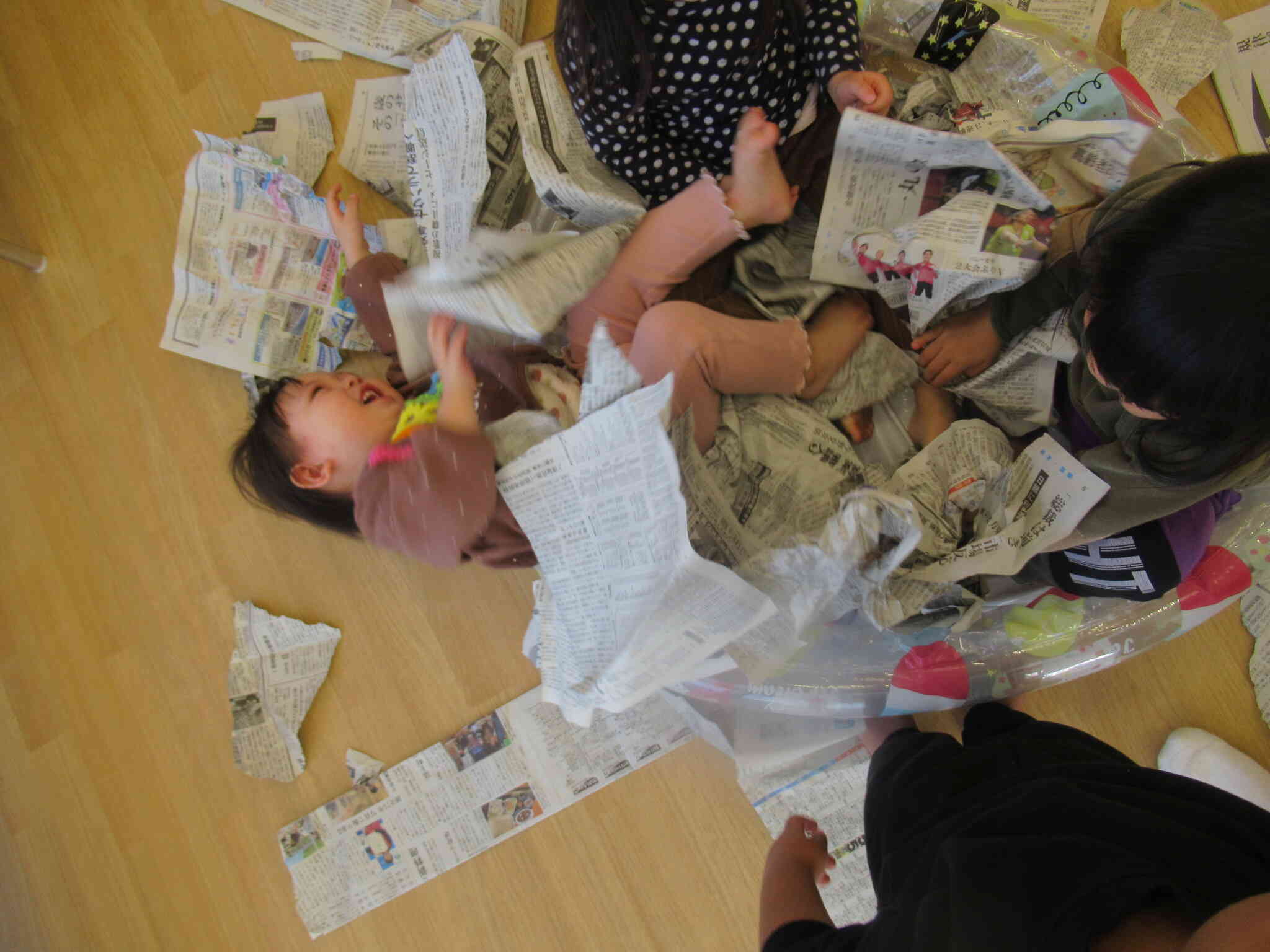 ぎゃはは～助けて～(笑)