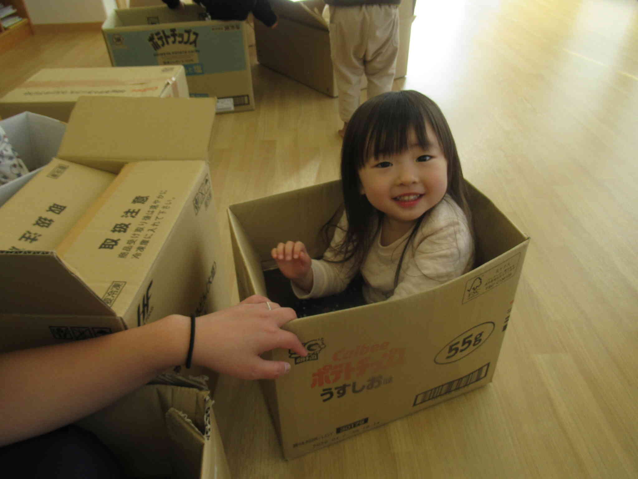 ね～ね～　感触…どんな～