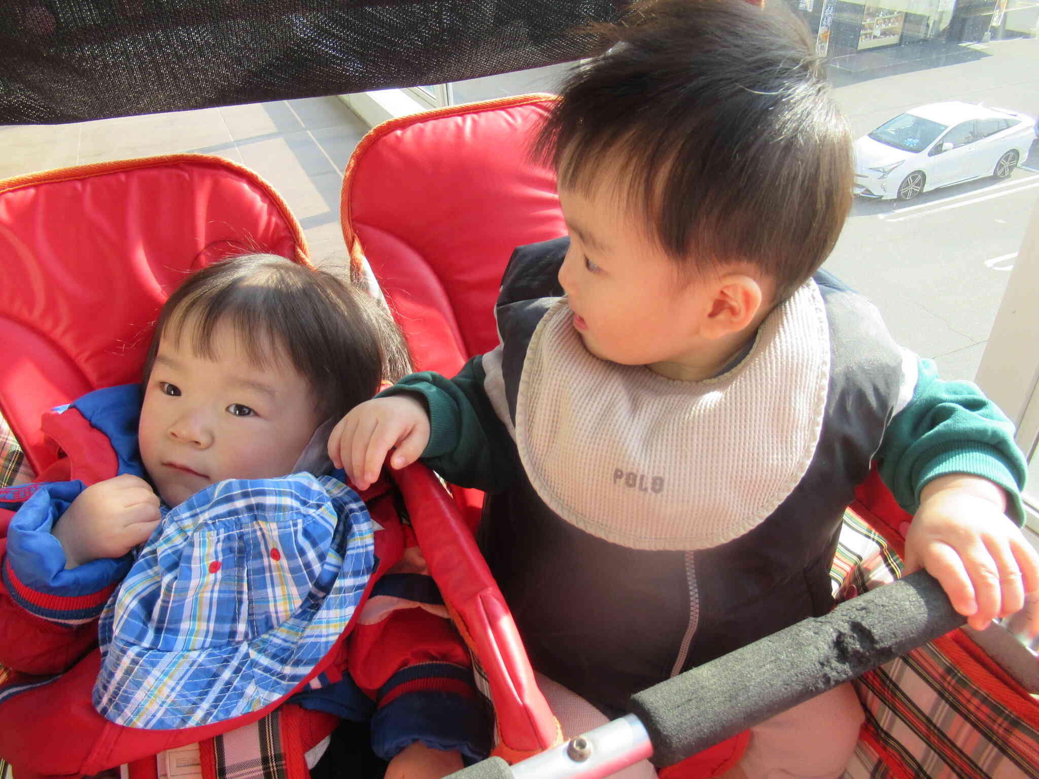 いろんなところに興味深々★