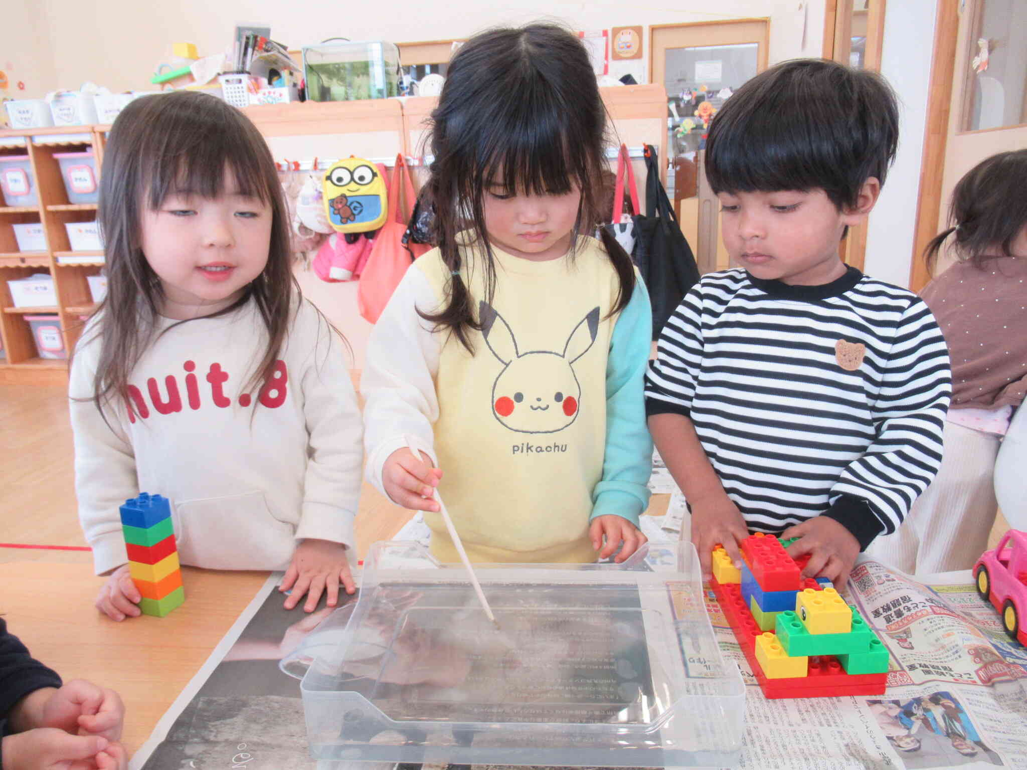 みんなに見守られ…