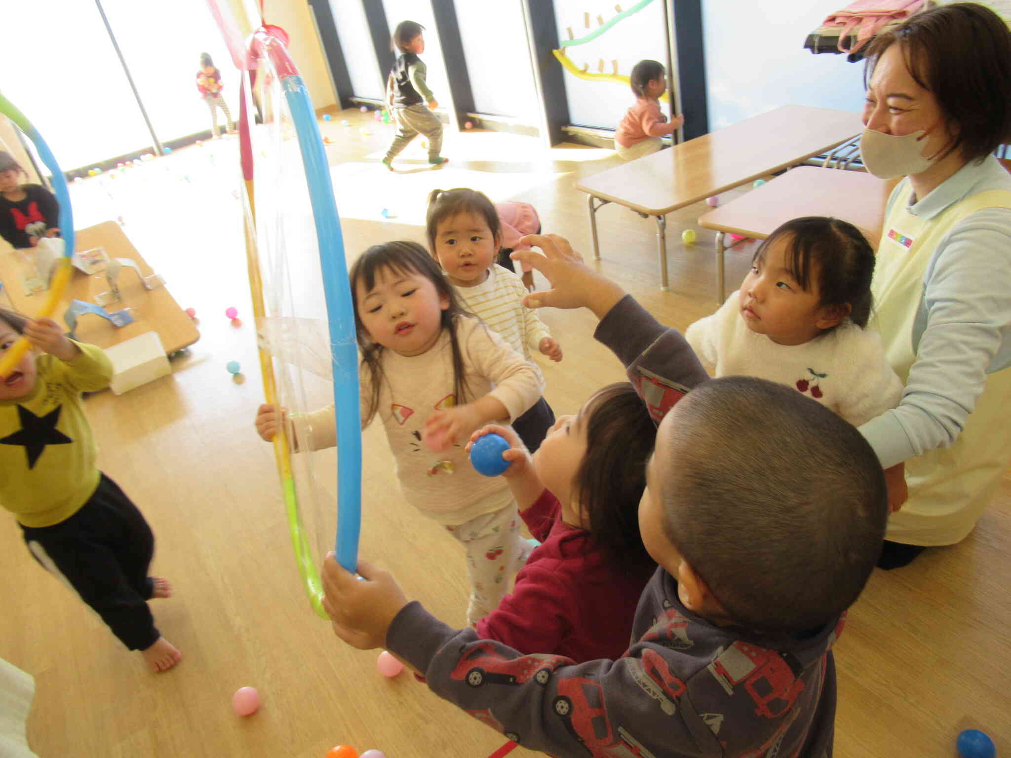 お友達と…たのしいね☆