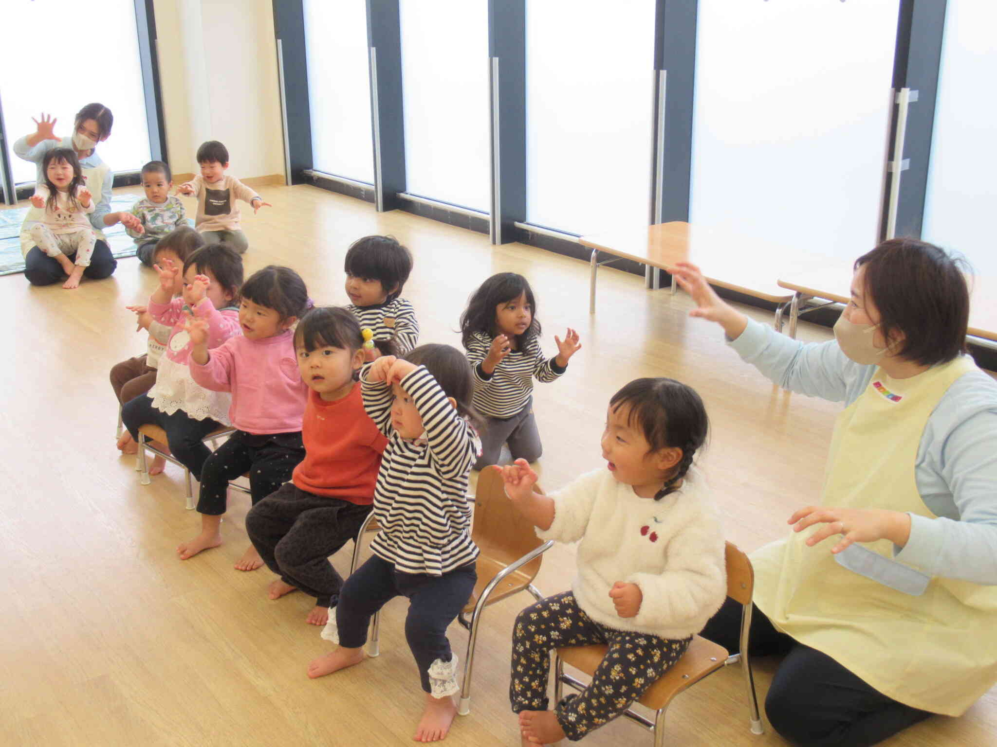 お‼はじまるよ