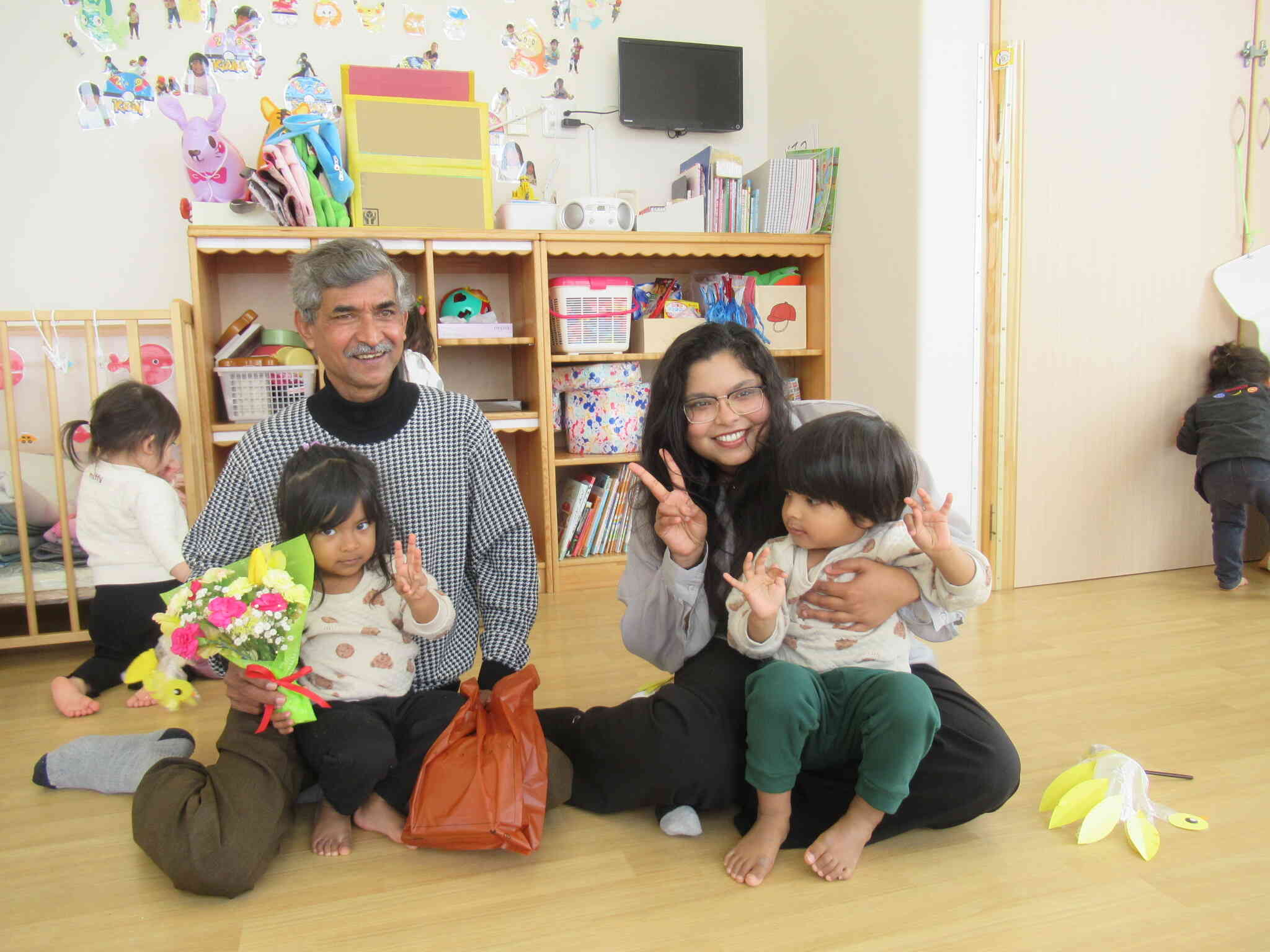 スリランカのおじいちゃん☆ようこそ