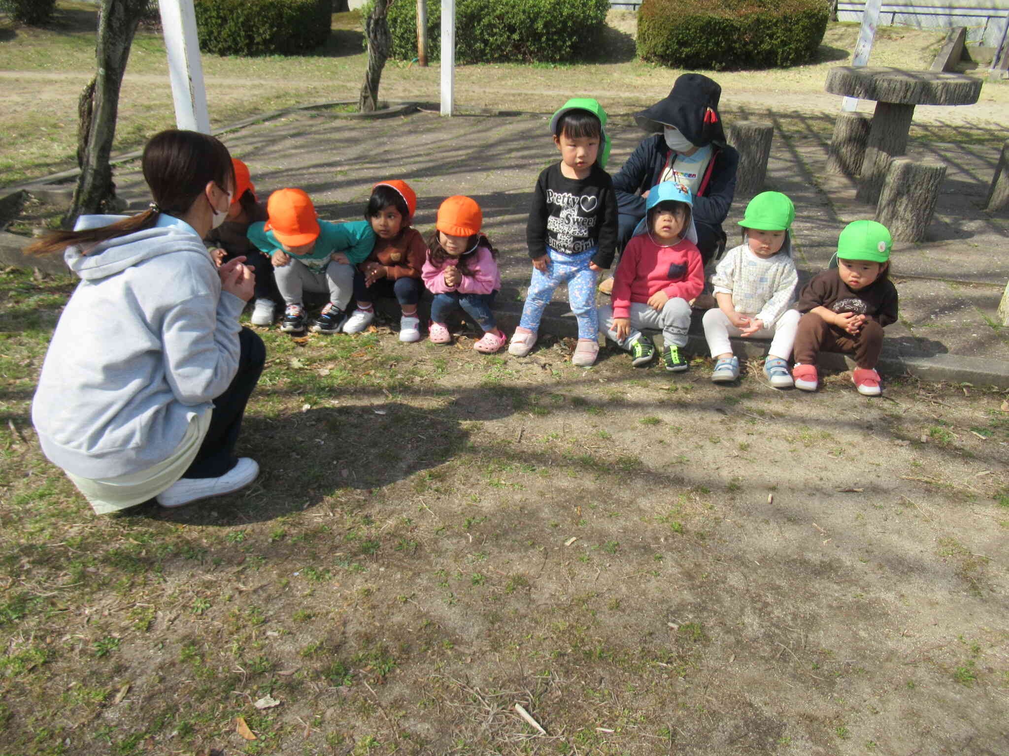 公園でのお約束タイム