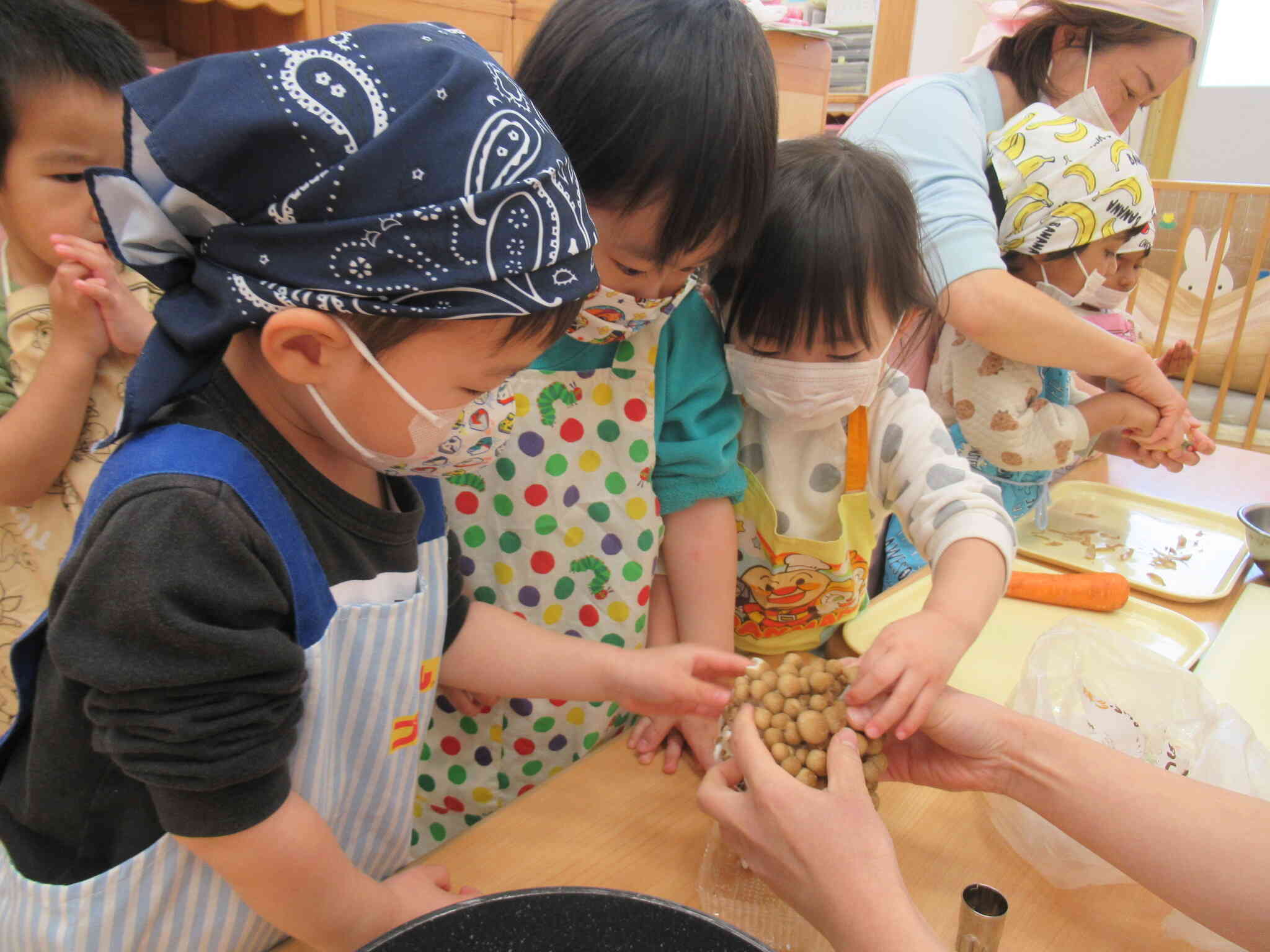 しめじ　ヌルヌル　(笑)