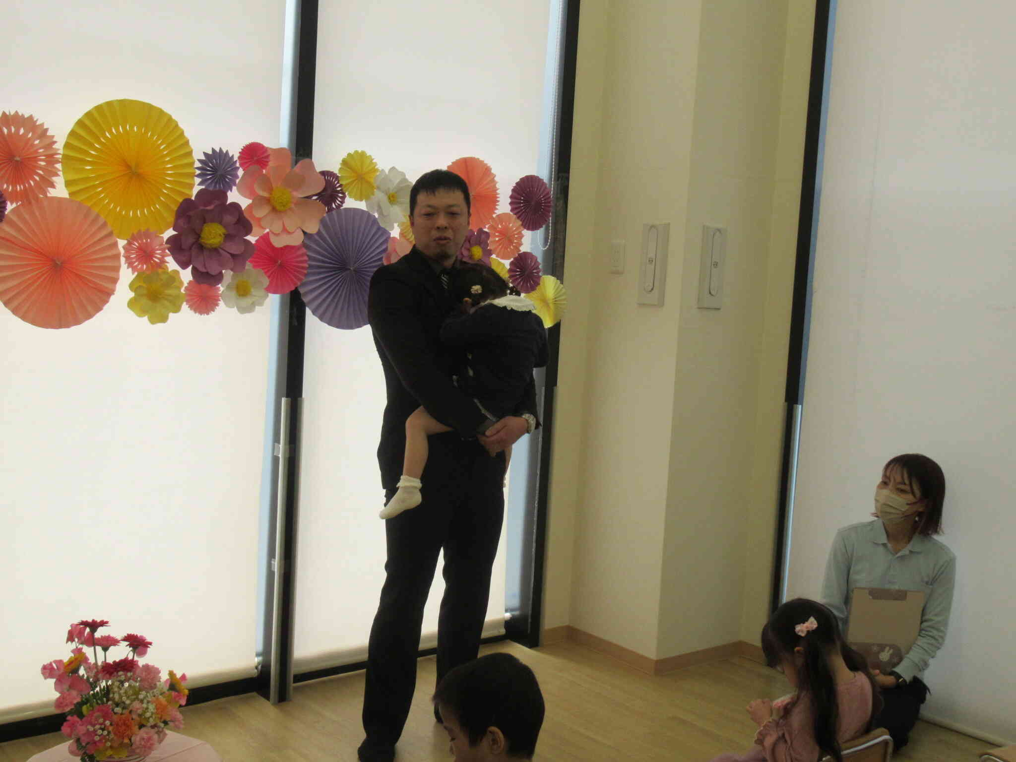 父ちゃんからの挨拶。