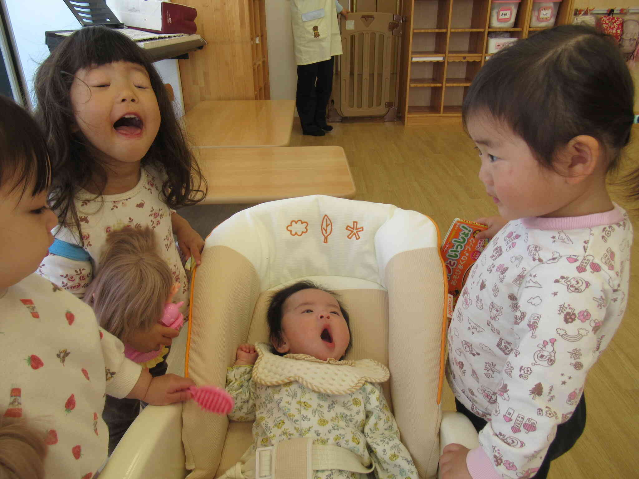 みんなで『あーーん』