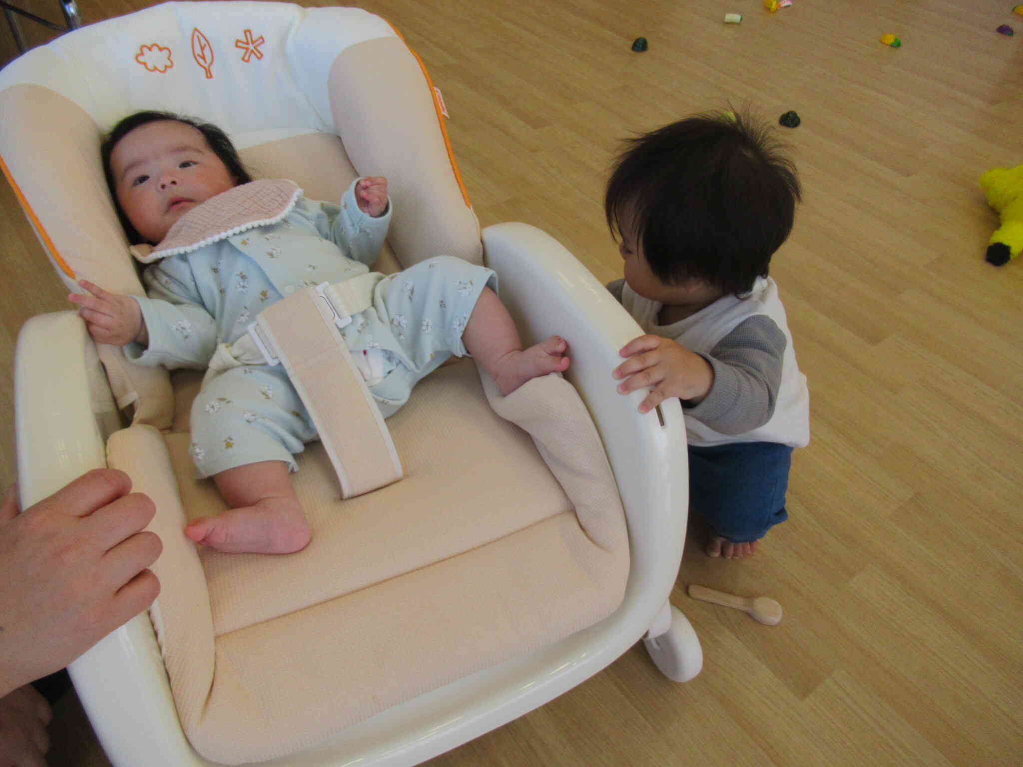 0歳児ひよこ組さん