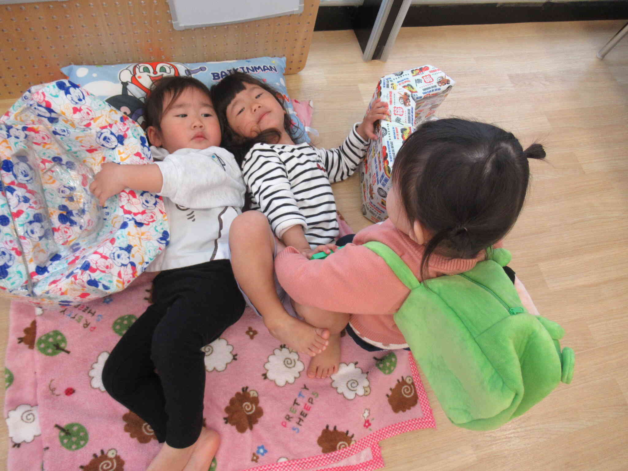 ２歳児『うさぎくみ』おうちごっこ