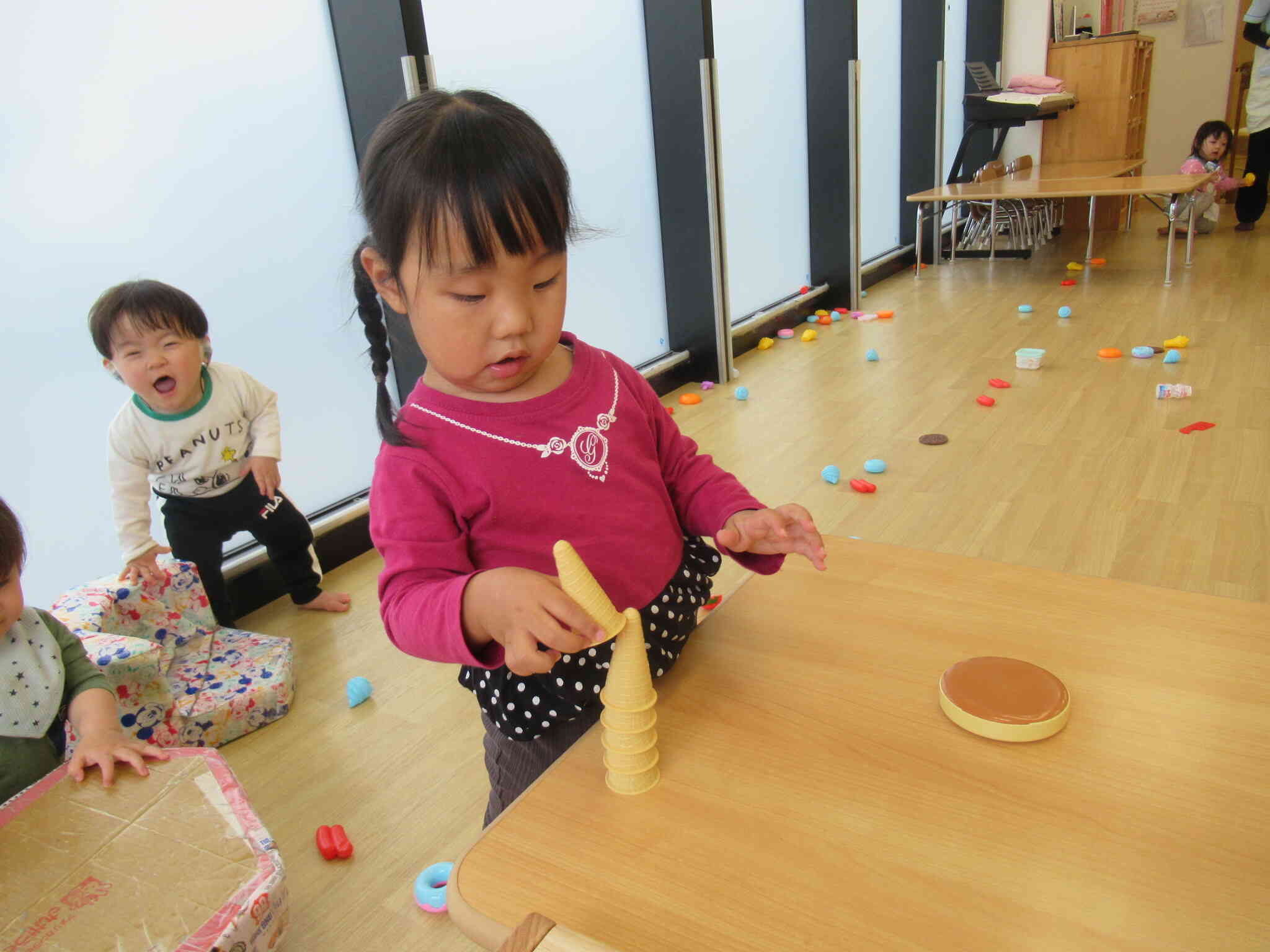 集中☆してます