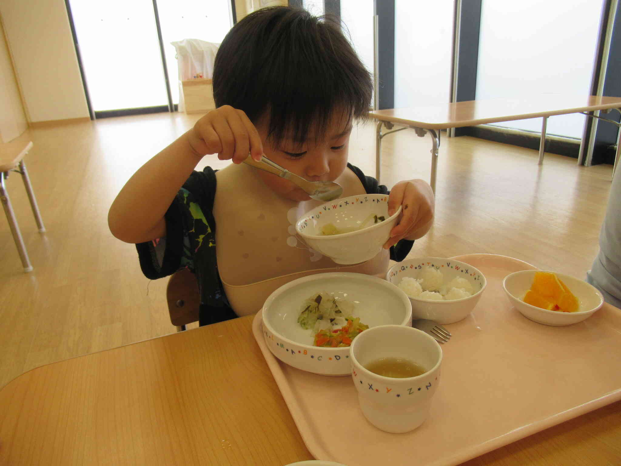 待ってました‼おいしい卸の給食☆