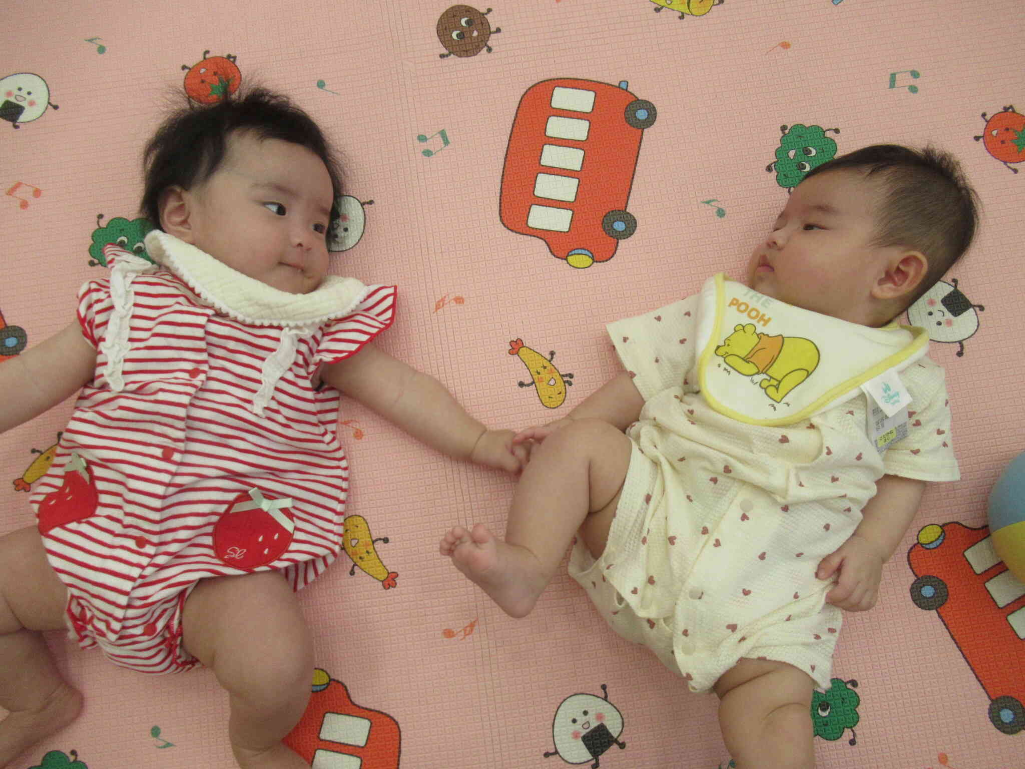 新入園児のお二人さん☆０歳児