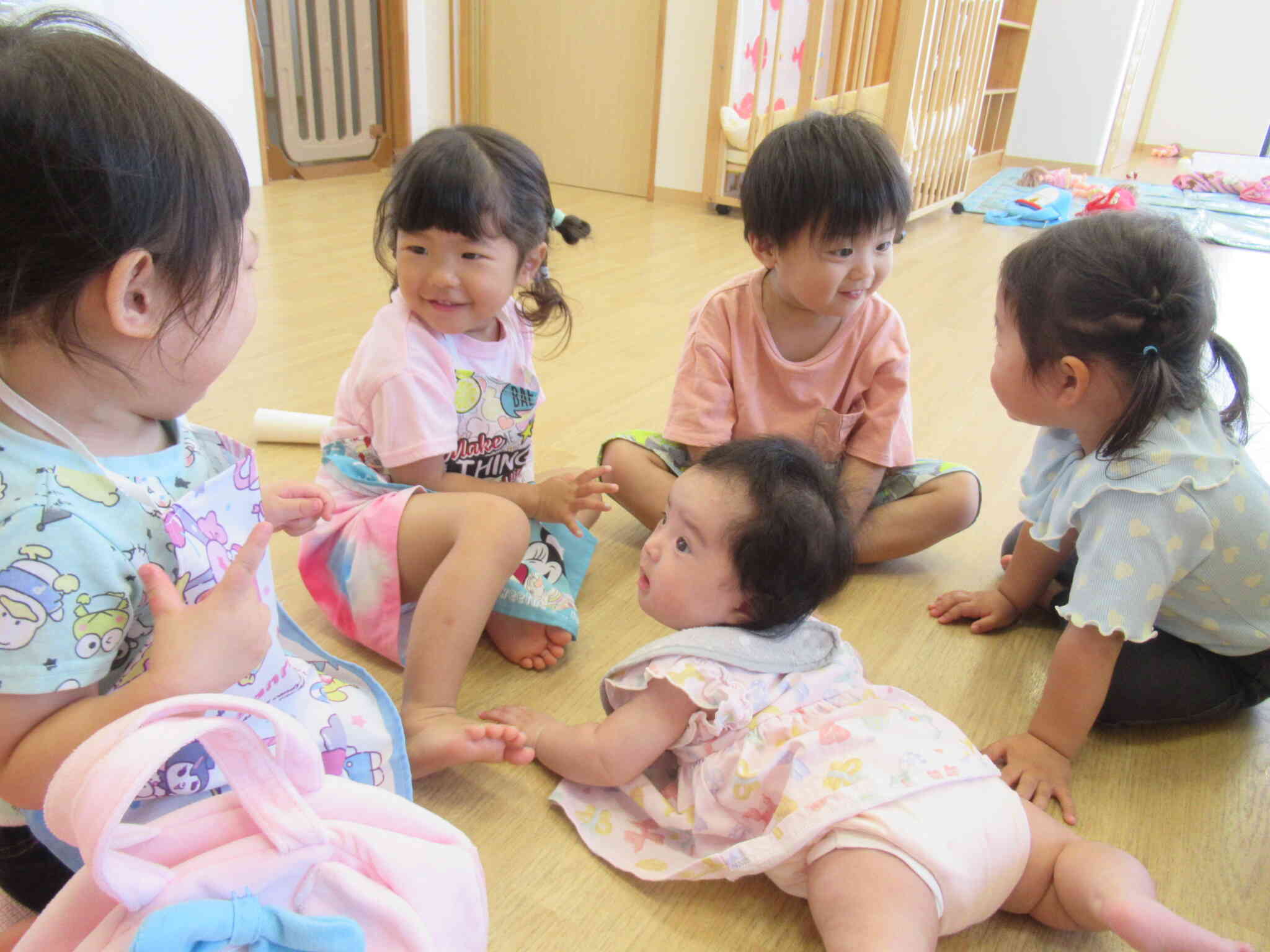 小さな笑顔に囲まれて❤