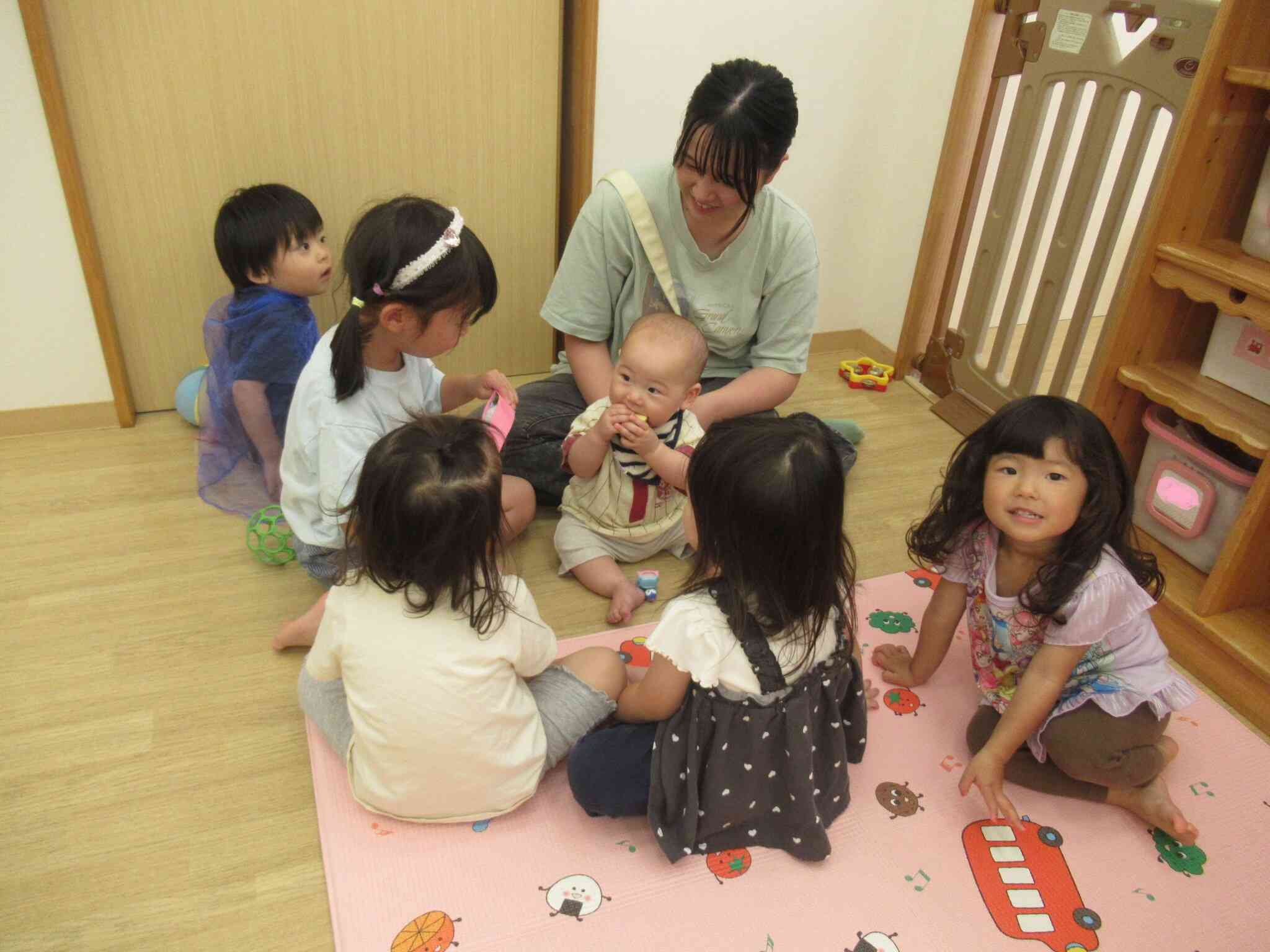 卒園児さんいらっしゃい!(^^)!