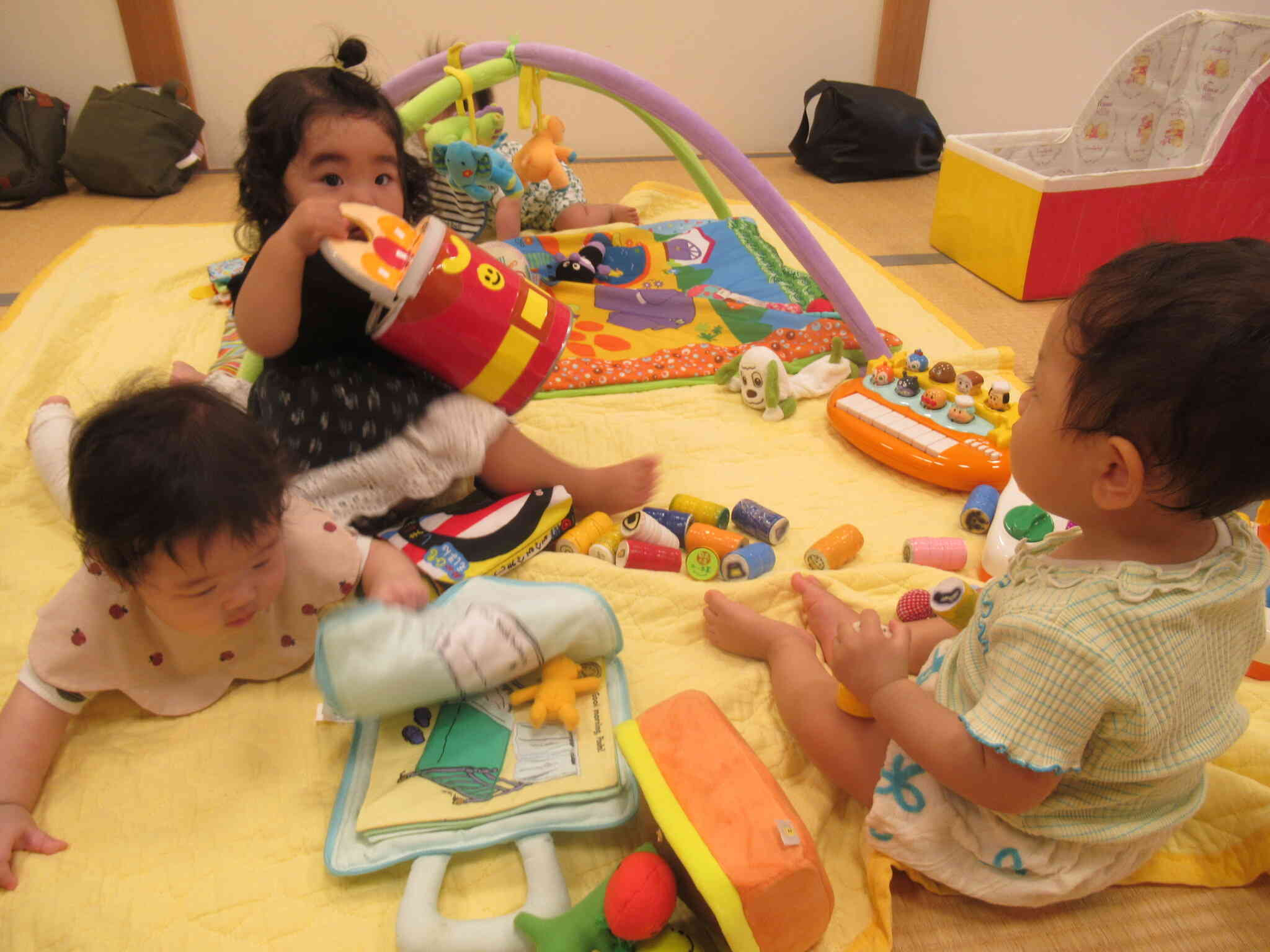 子ども達も安心して…
