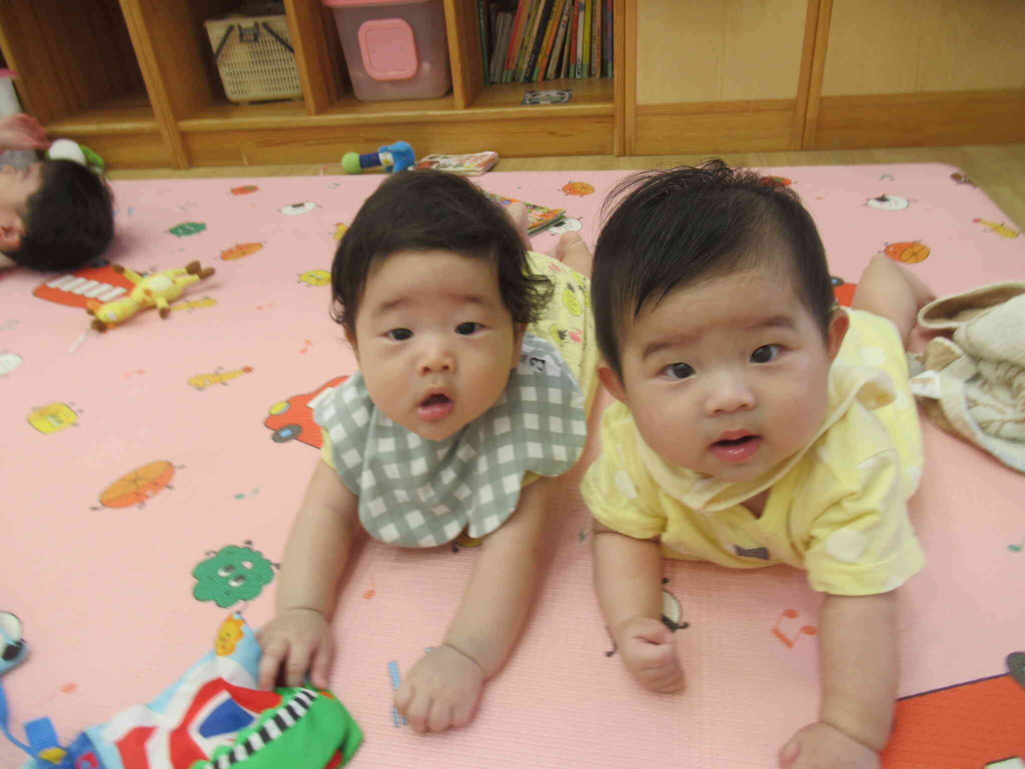 今日はおともだちが遊びにきてくれたよ。