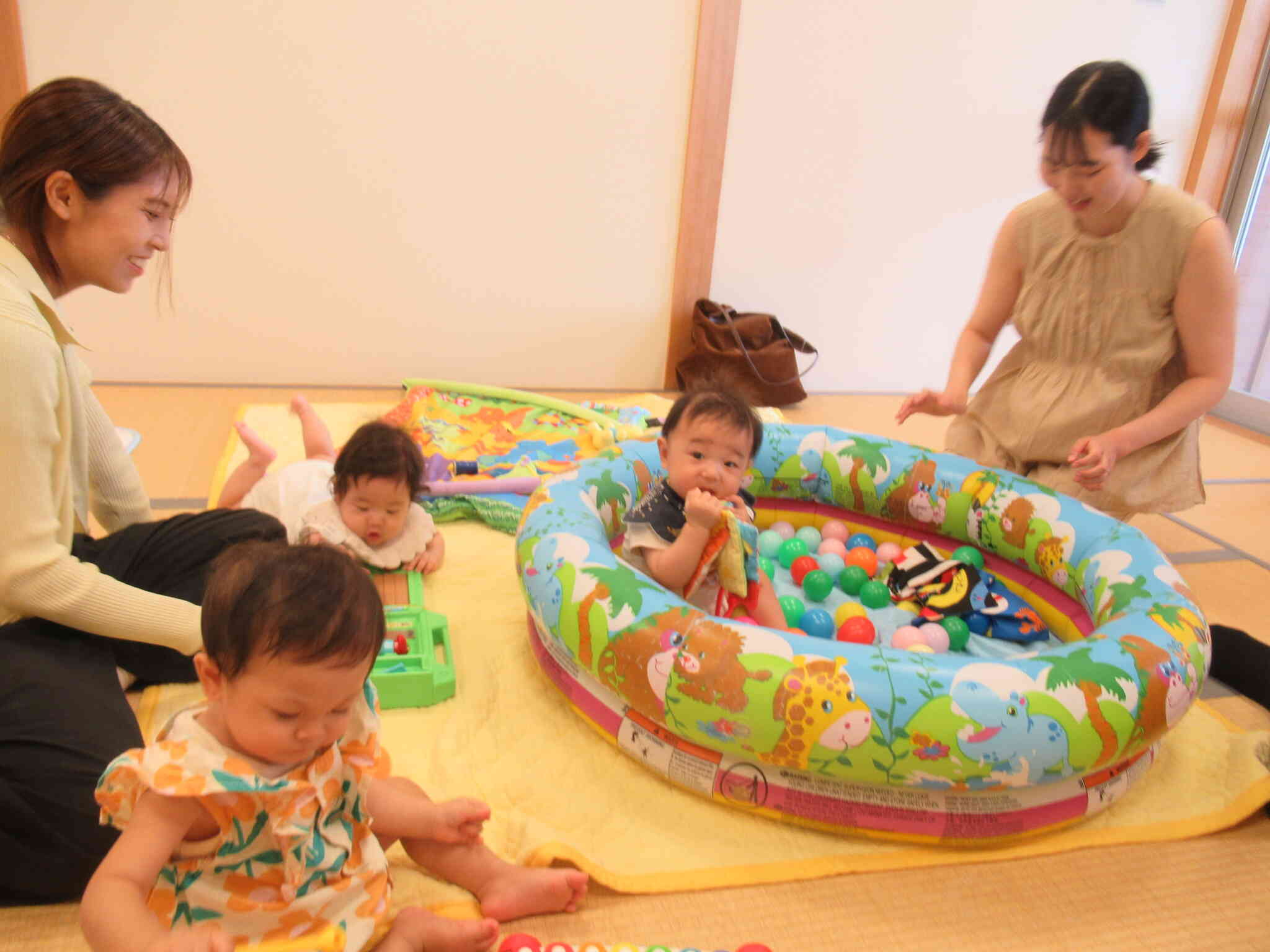 今日は…体を動かして遊ぼ