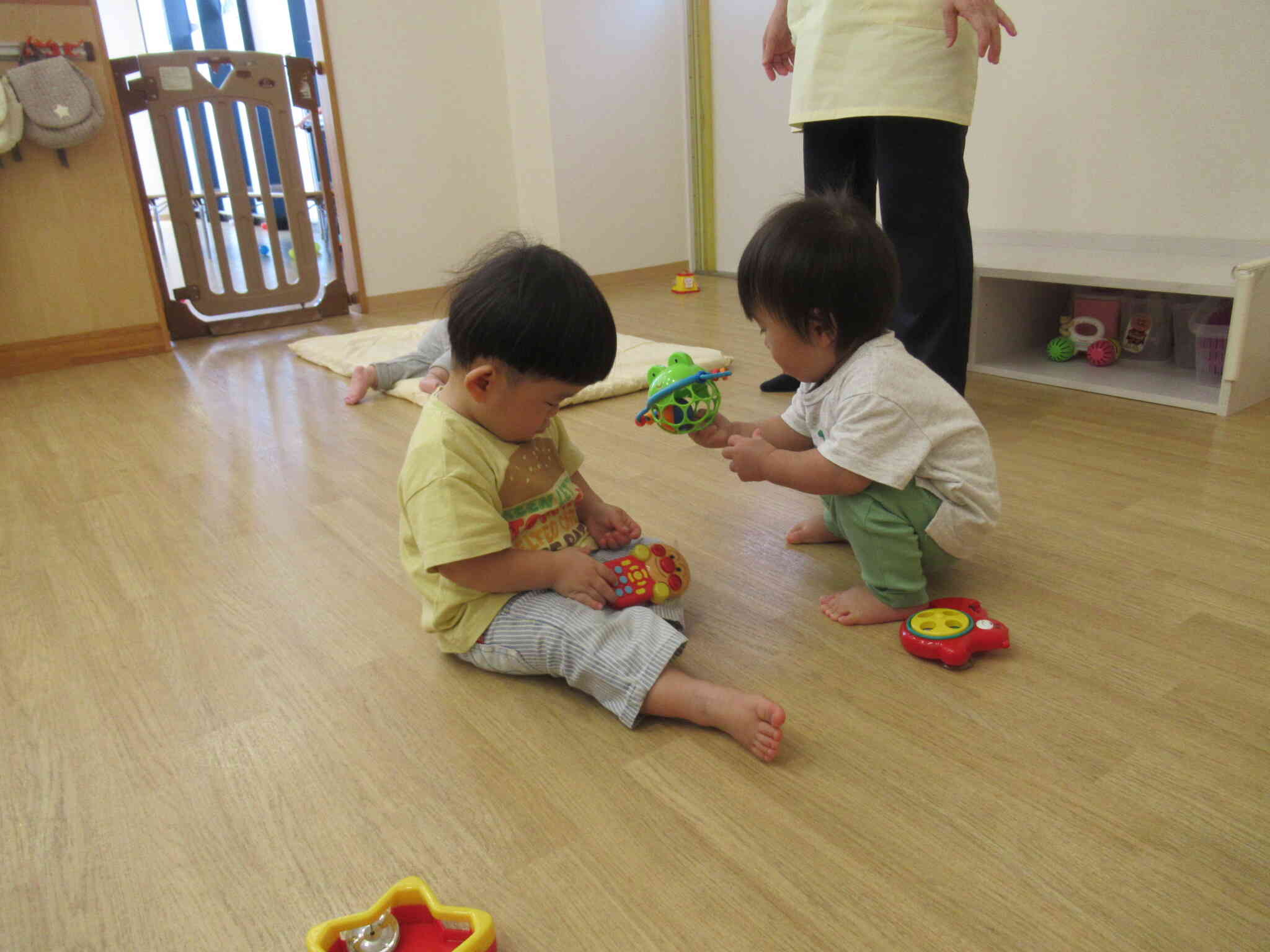 新入園児のお二人さん☆