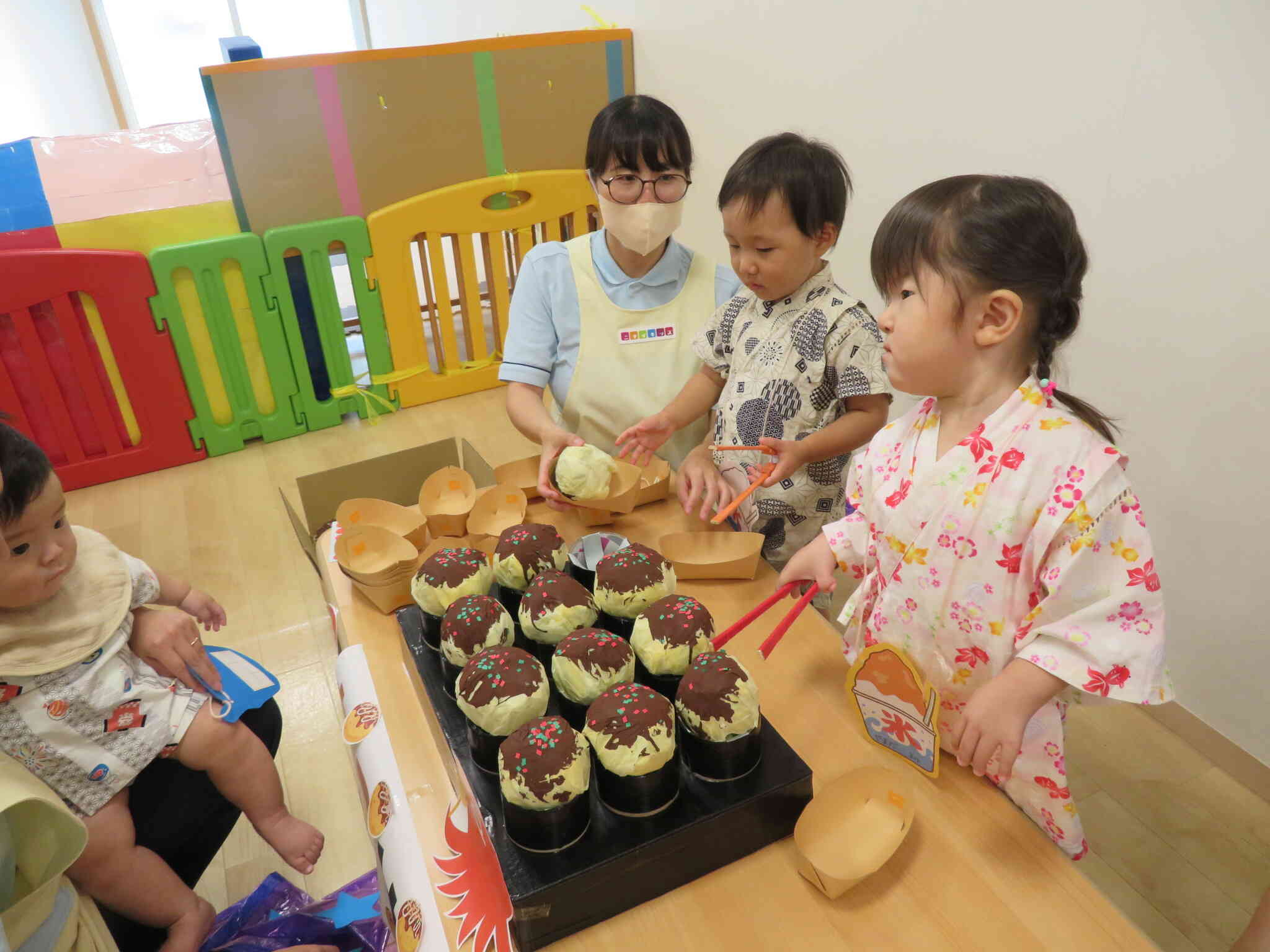 うわぁ！！これ、たこやき⁉