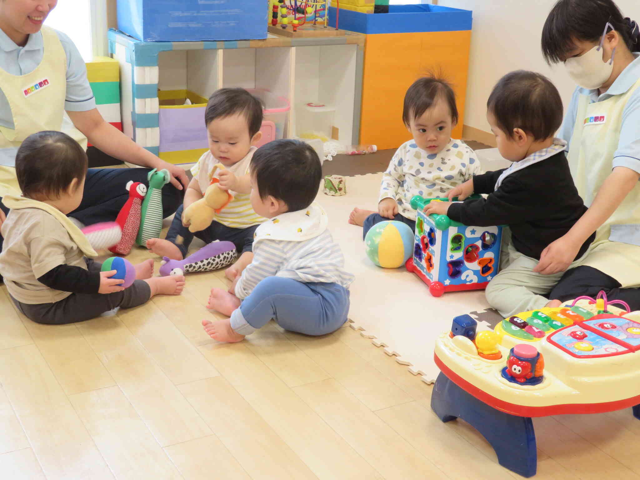 一緒に遊ぶの楽しいな！