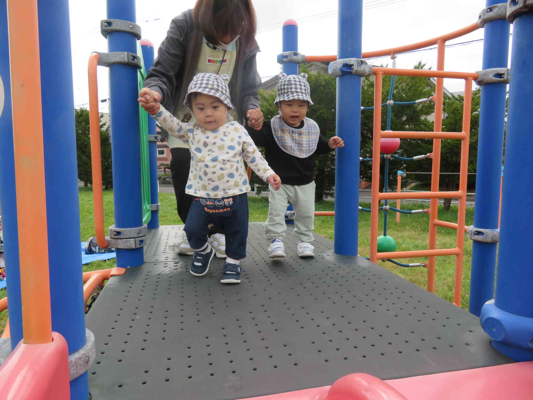 色んな遊具に挑戦！！