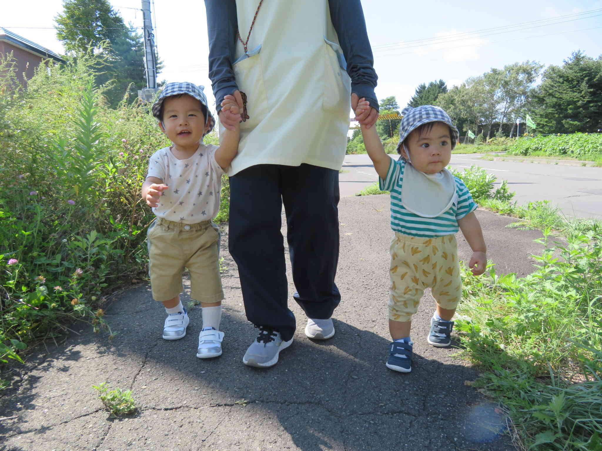秋のお散歩・・・風が気持ちいい!!