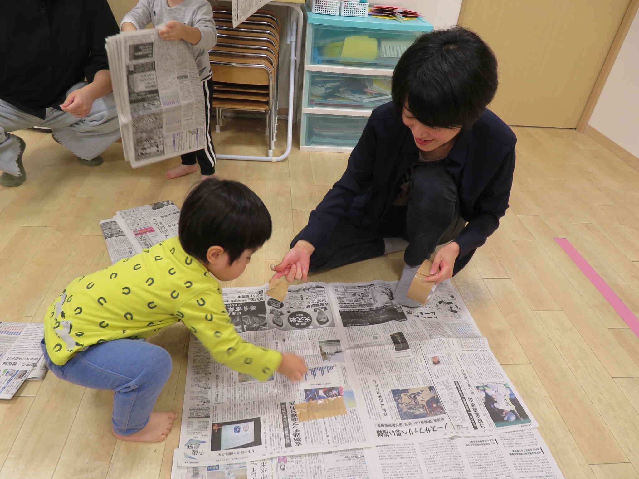 うさぎ組（２歳児）保育参観・給食試食会を行いました！