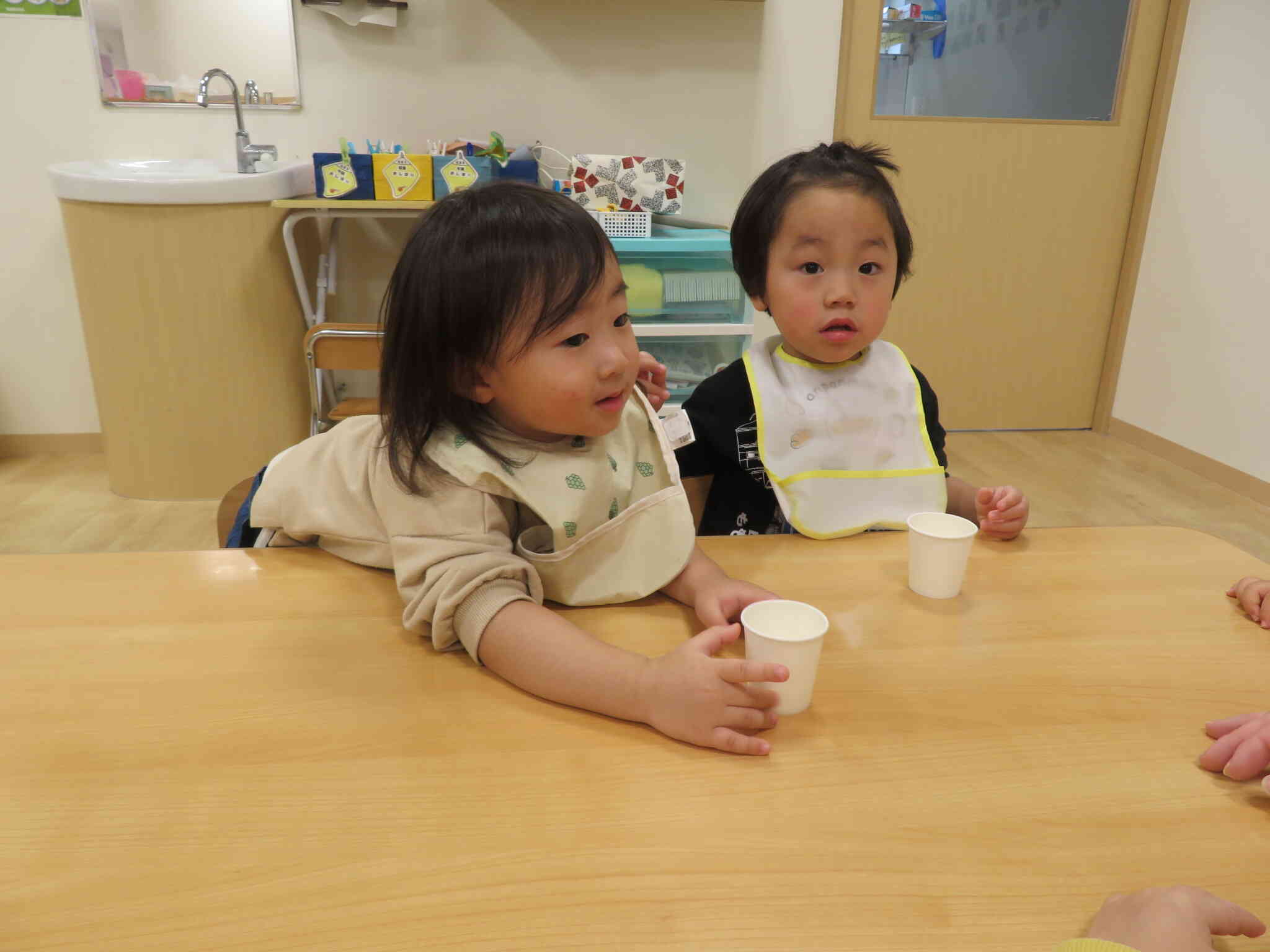 「食育活動」では出汁の飲み比べをしました！