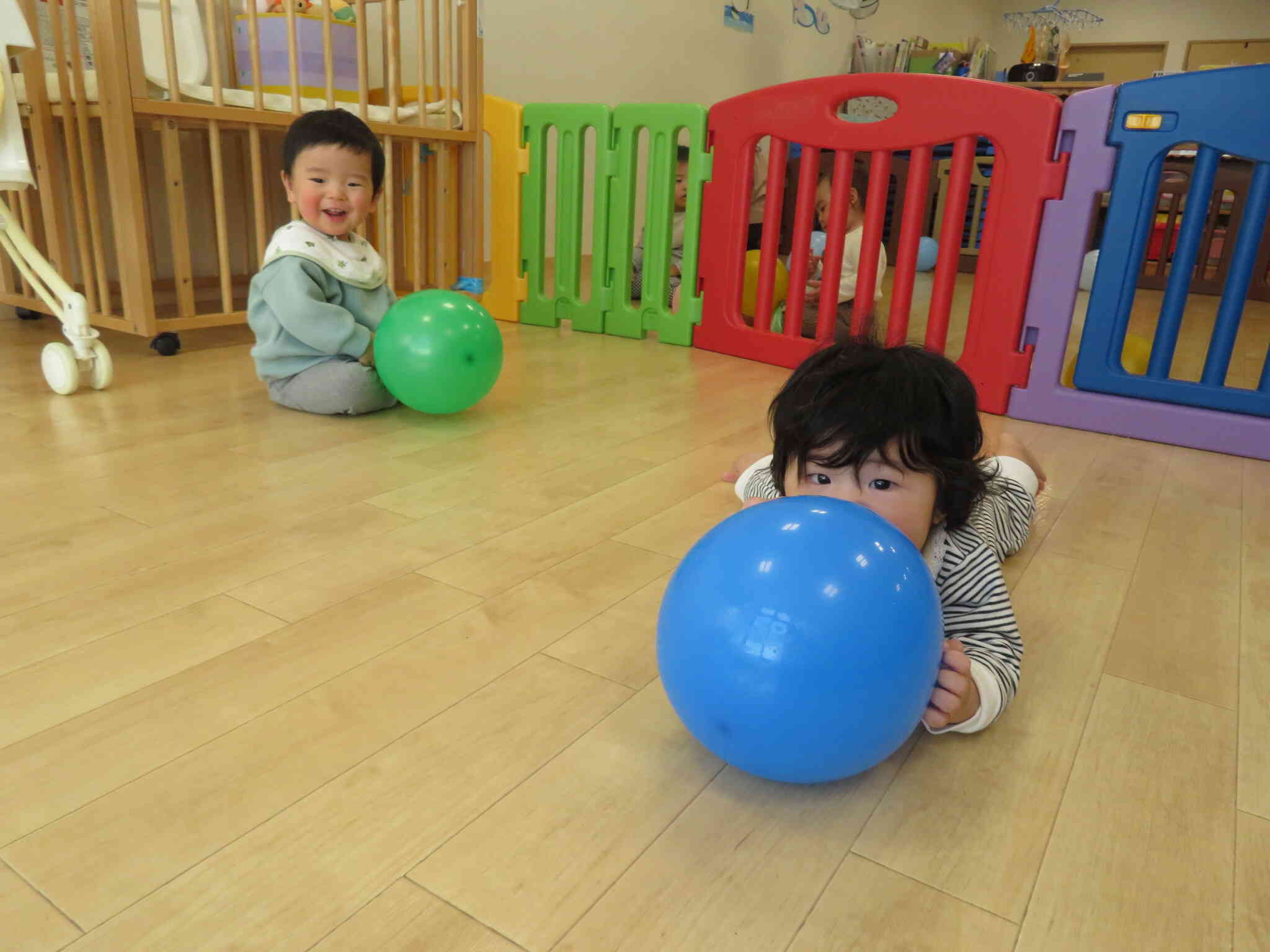 ぜったいはなさないぞ～！