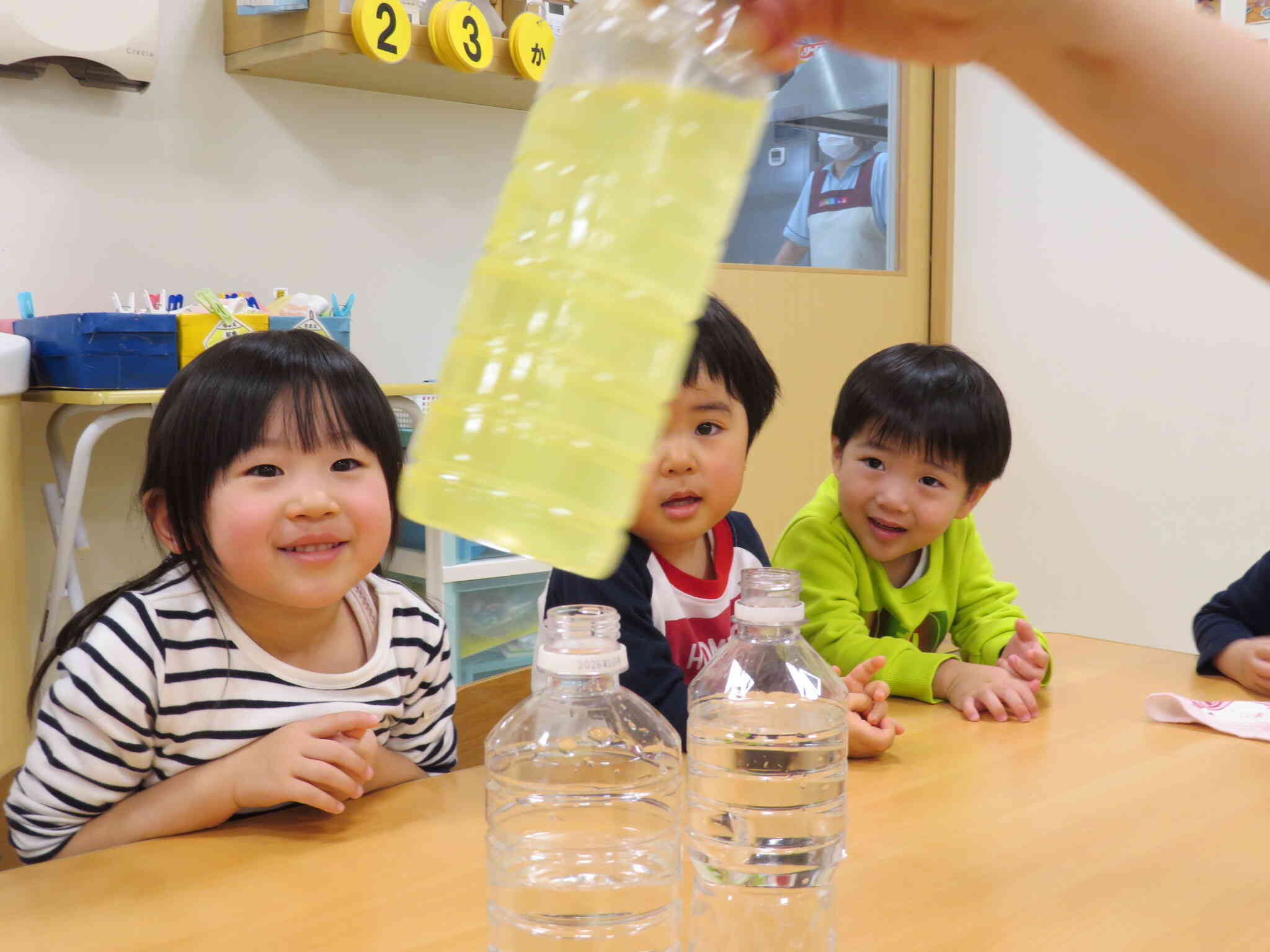 あれ！色がついた！！