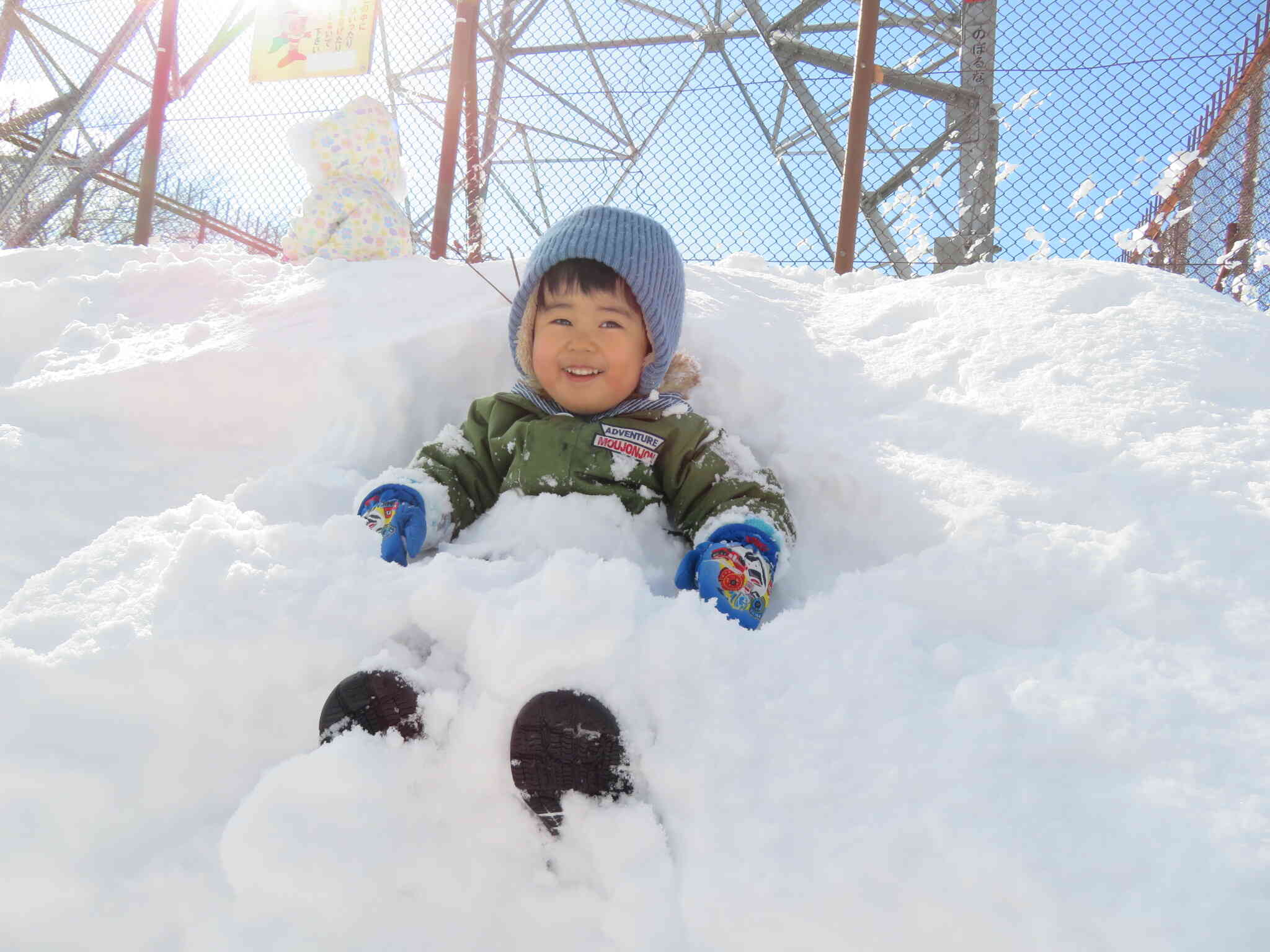 いいね～、僕の特等席☆