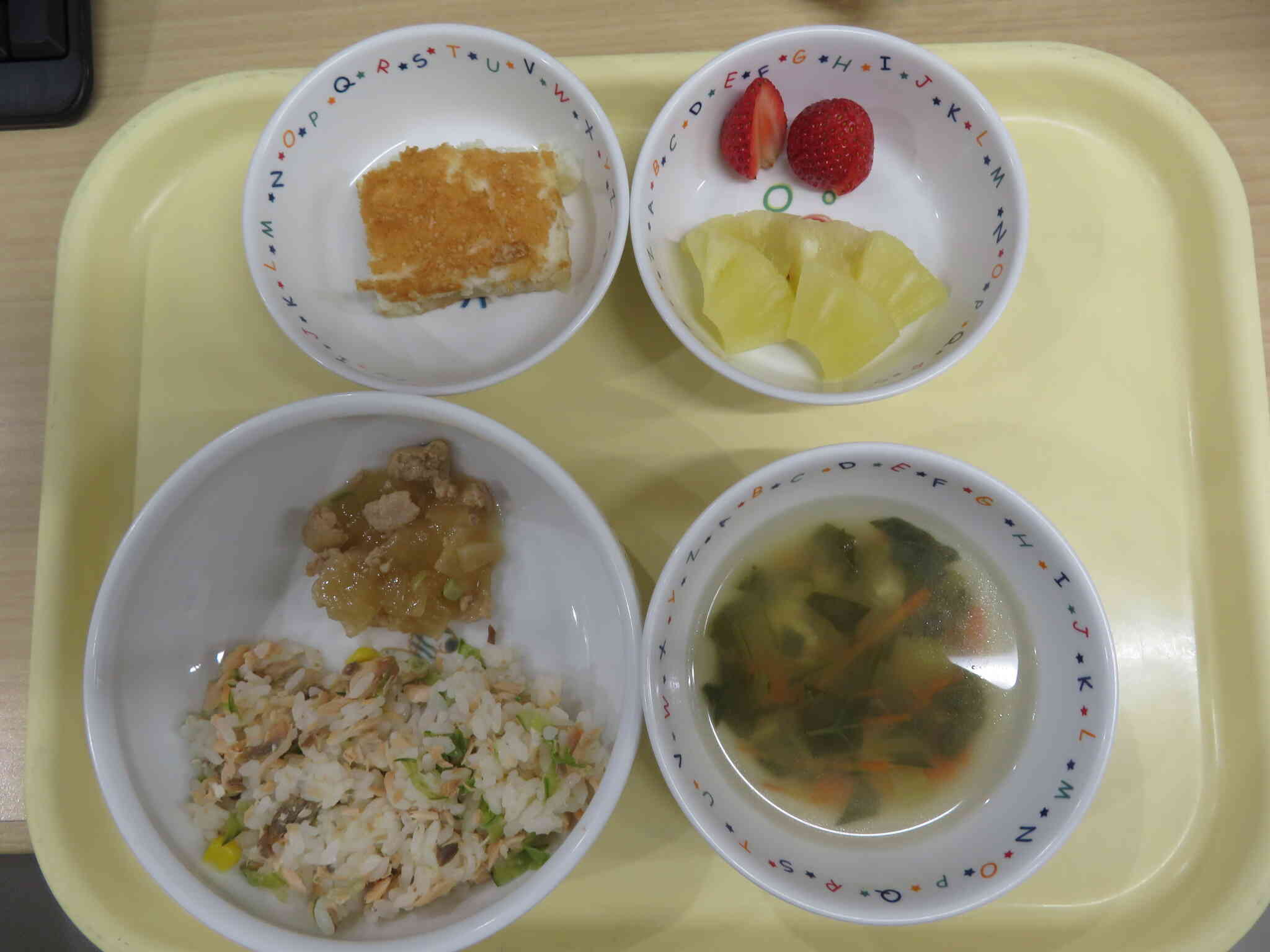 ３月３日のお雛様メニュー