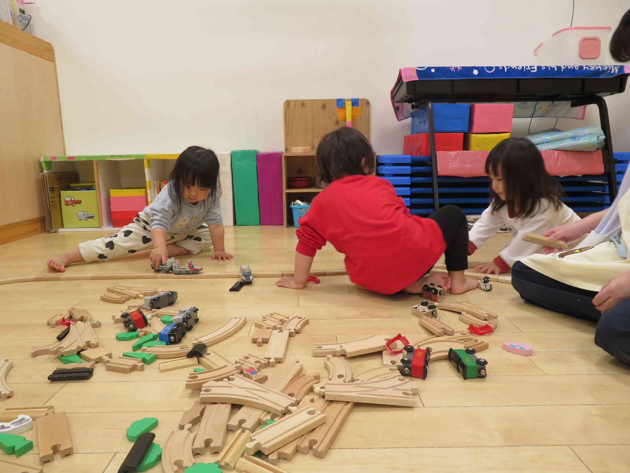 一緒に遊ぶのって楽しい！