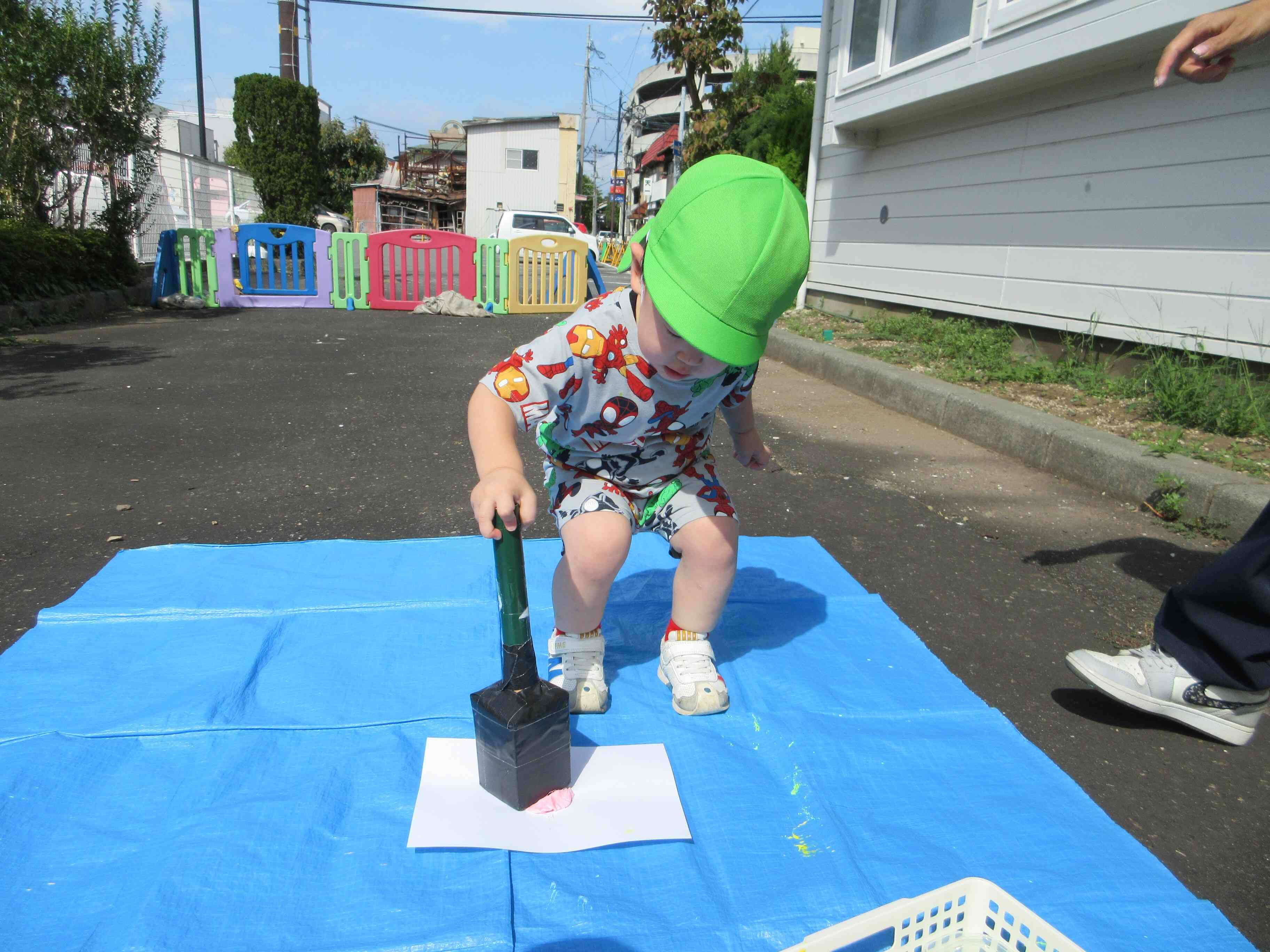 せーの、トン！