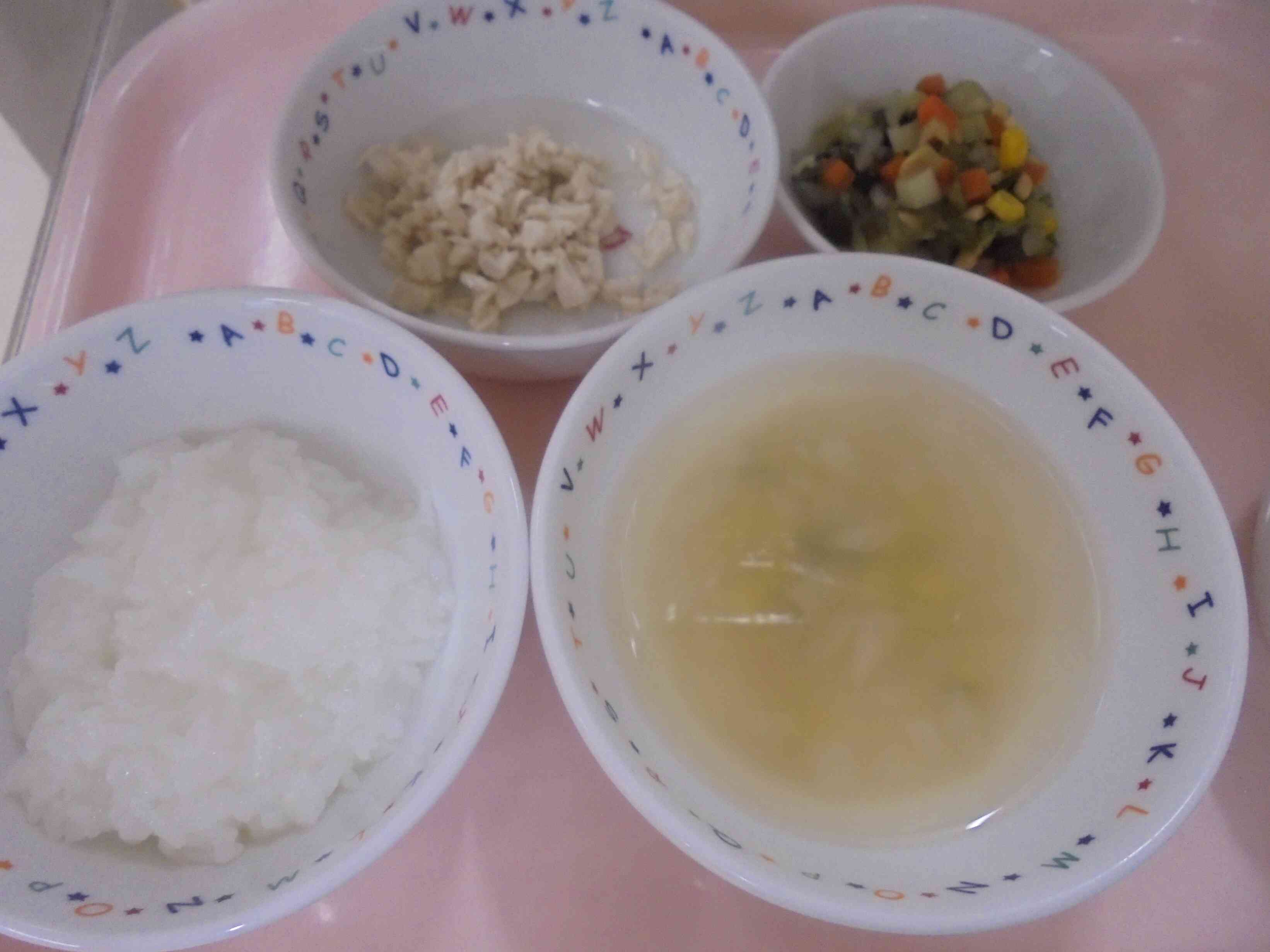 ５月15日（木曜日）後期食