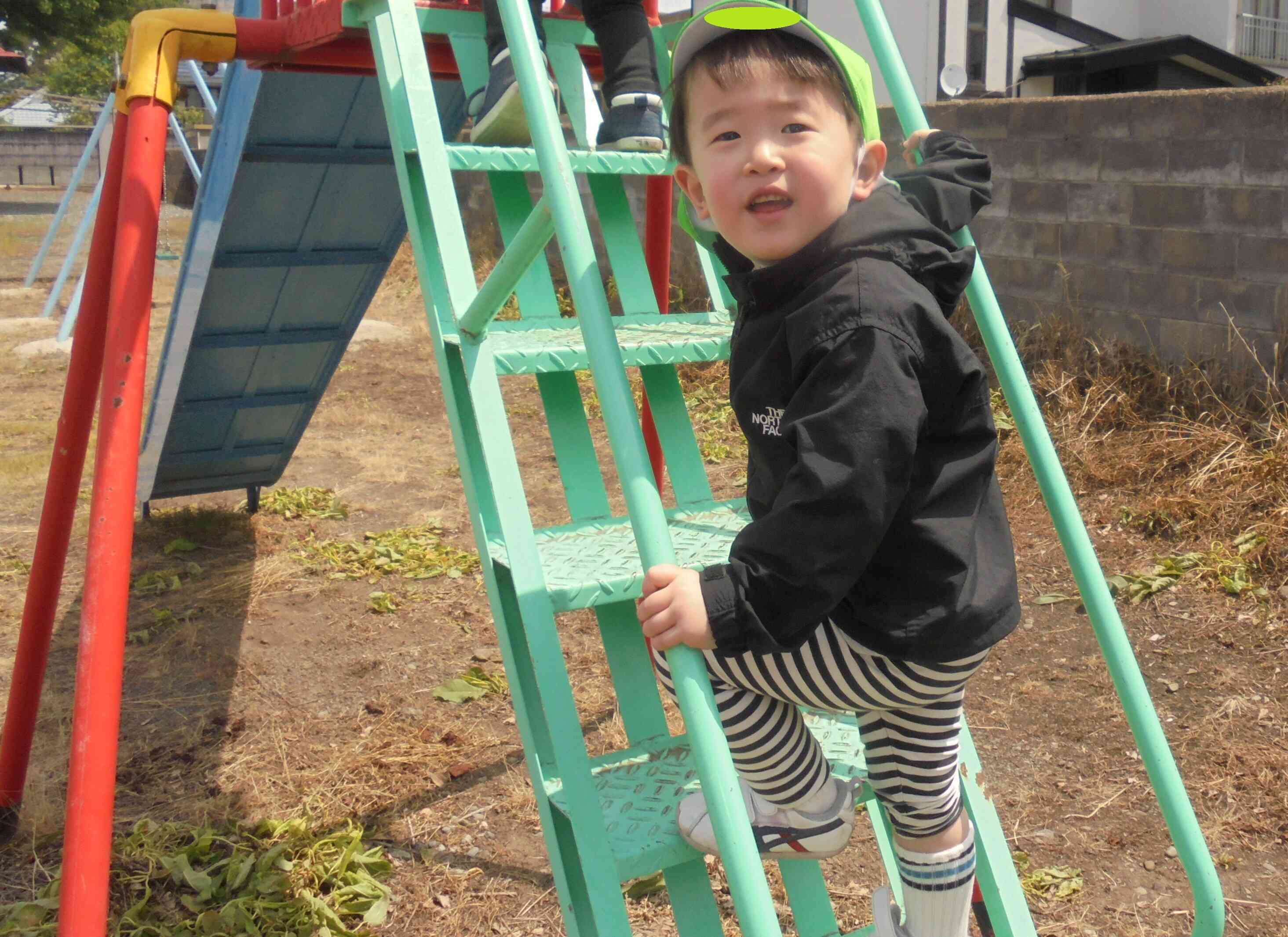 せんせい~、見ててね!