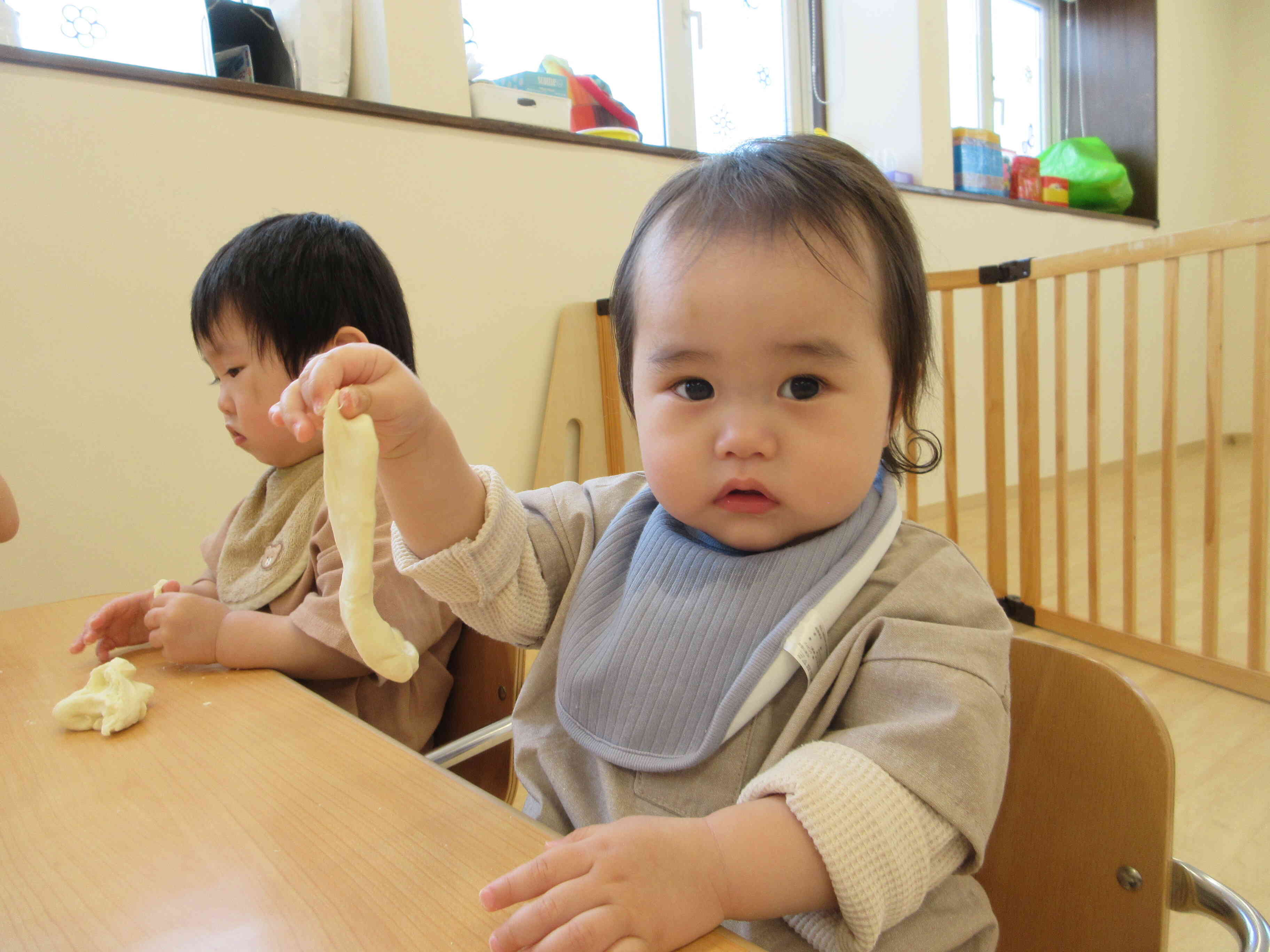 せんせい～みて～　 なが～く出来たよ！