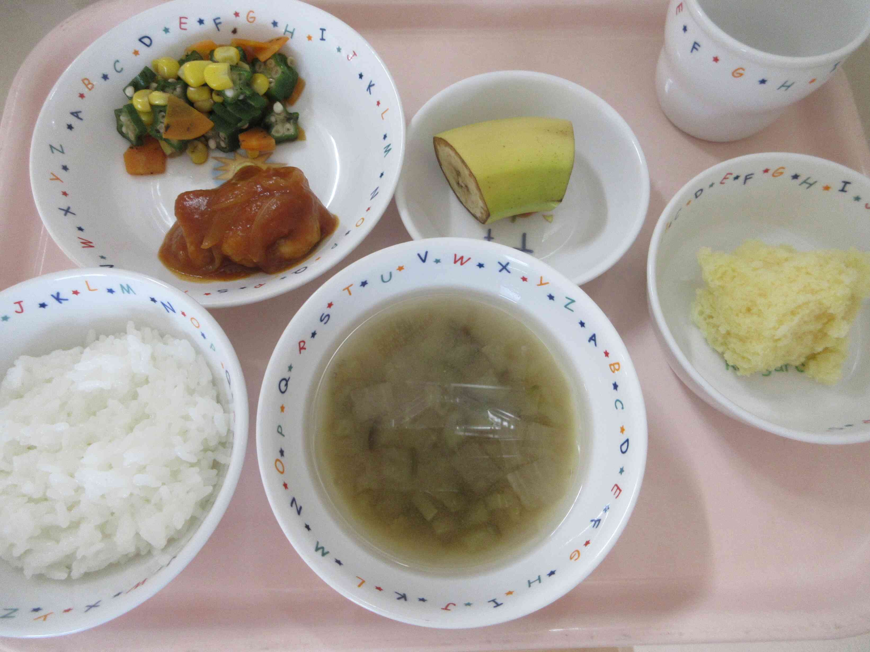 ７月２６日（土曜日）のお給食