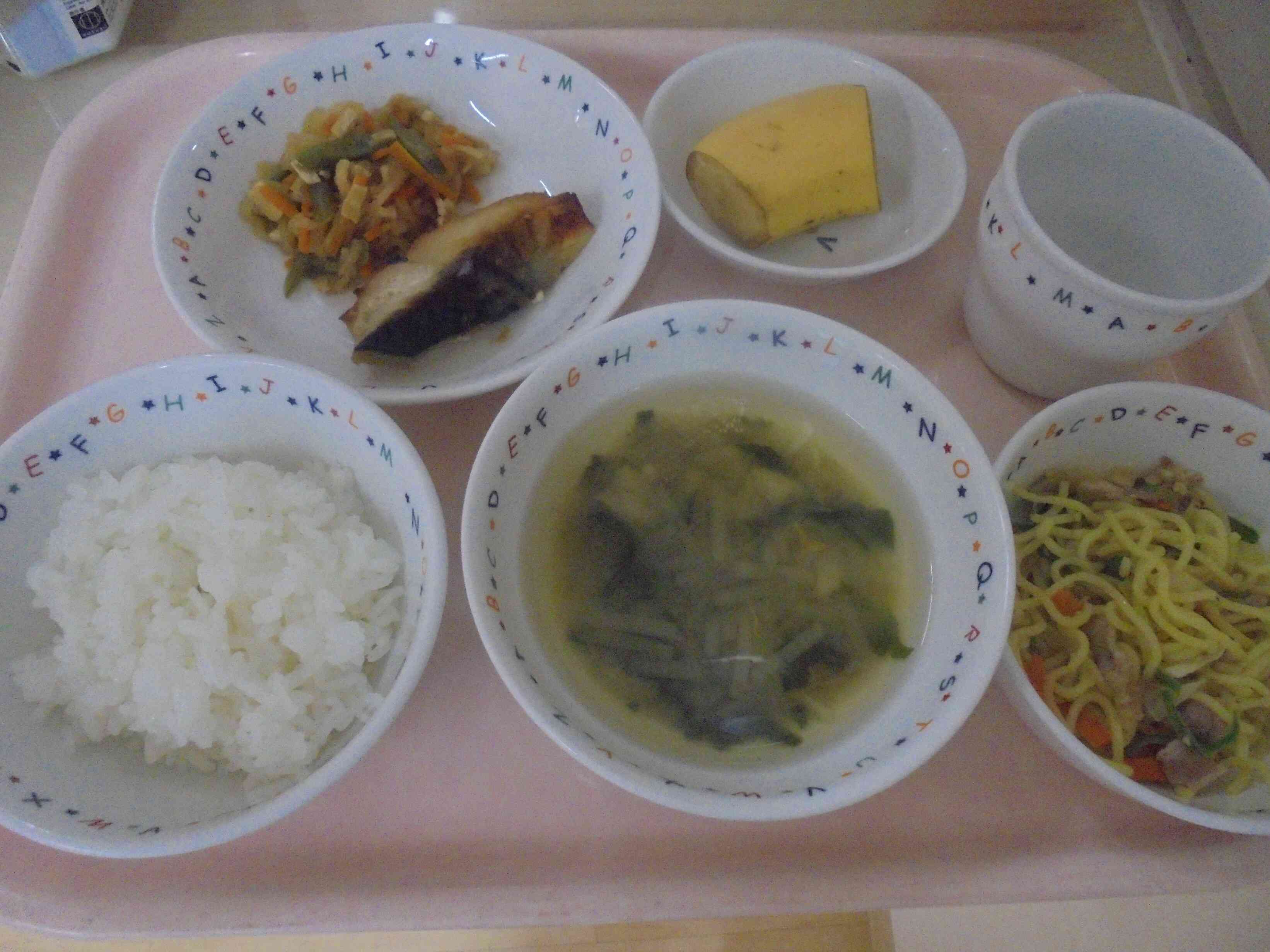 ８月２０日（水曜日）のお給食
