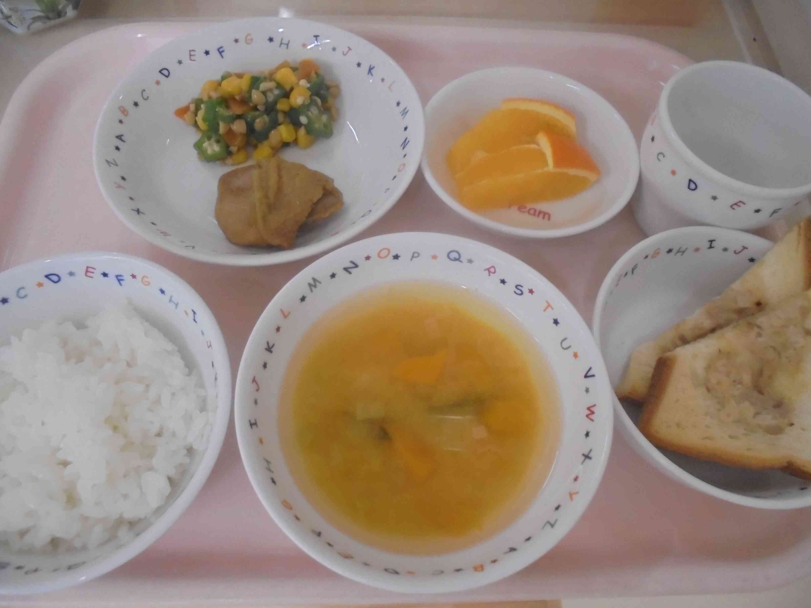 8月29日（金曜日）のお給食
