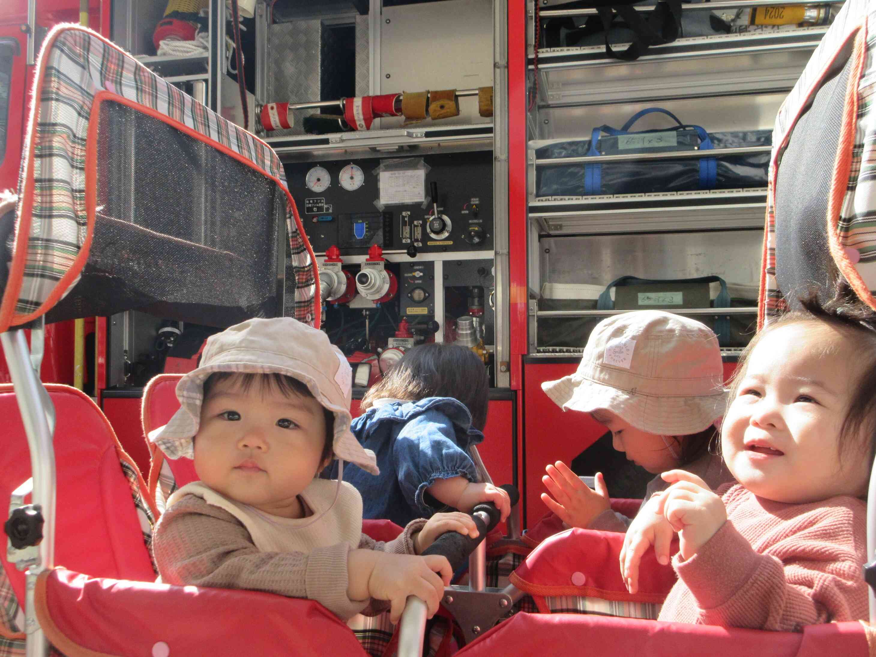 総合避難訓練に参加したよ!