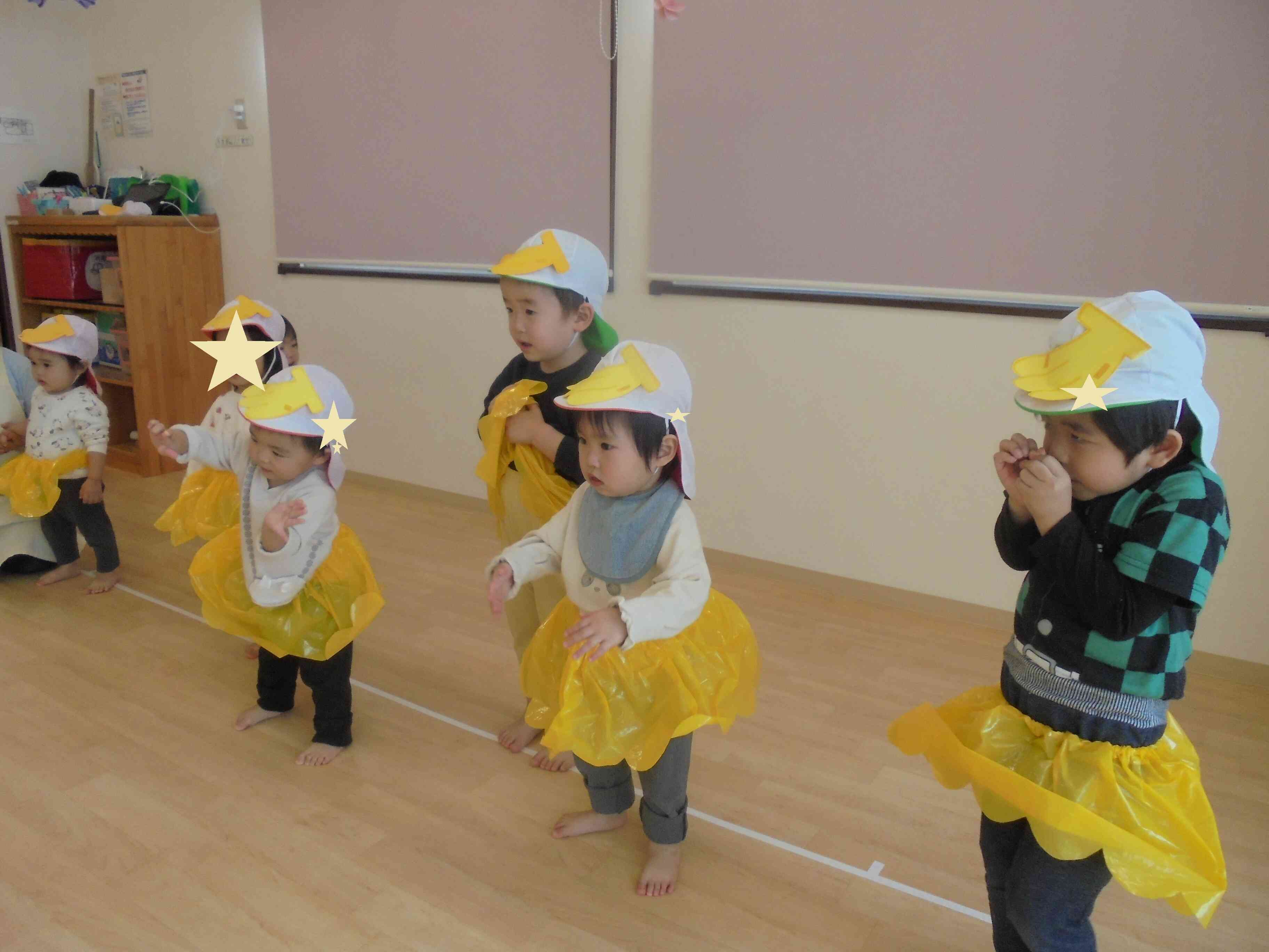 お歌や踊り上手でしょ~