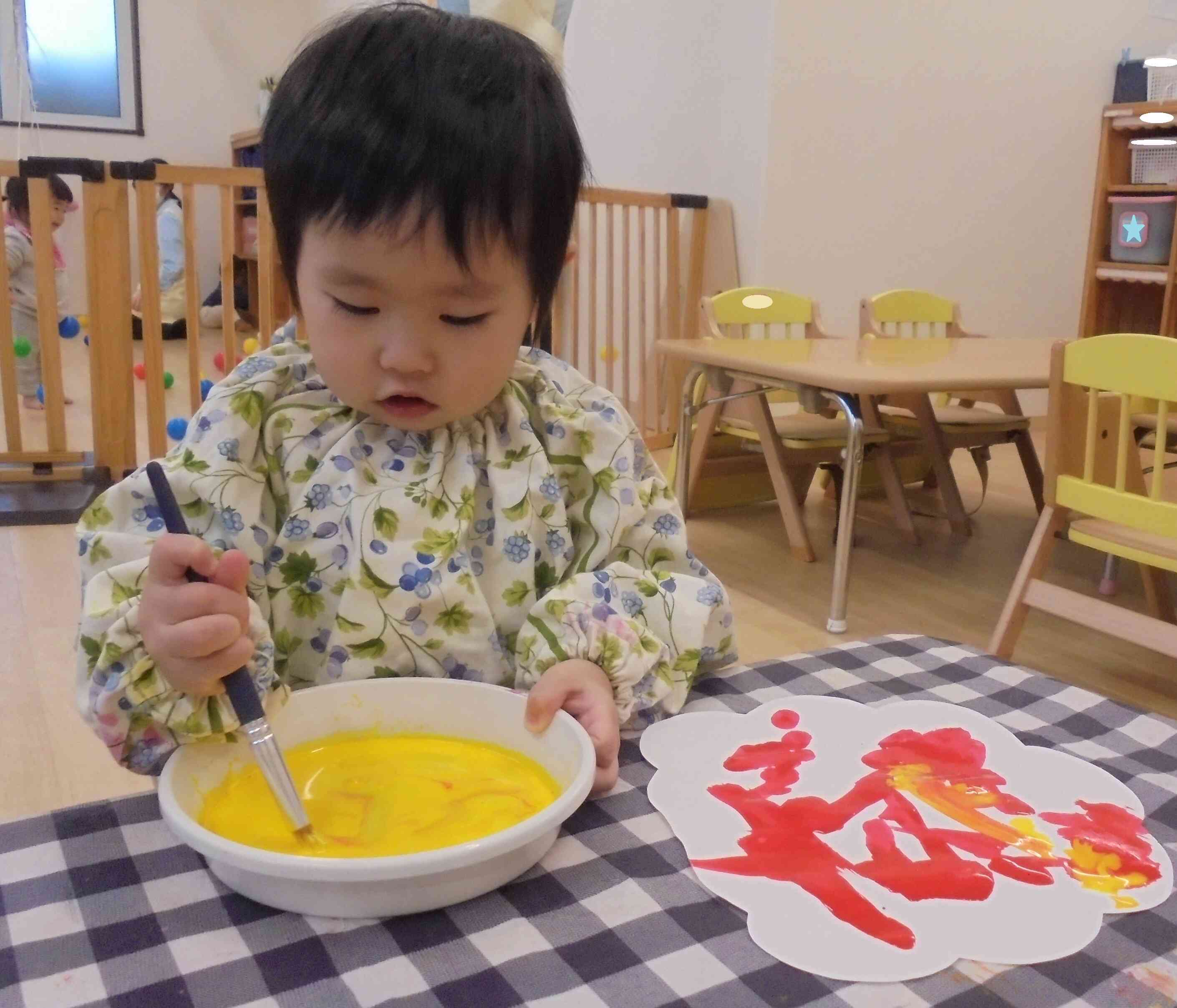 混ぜ混ぜ楽しいなぁ~